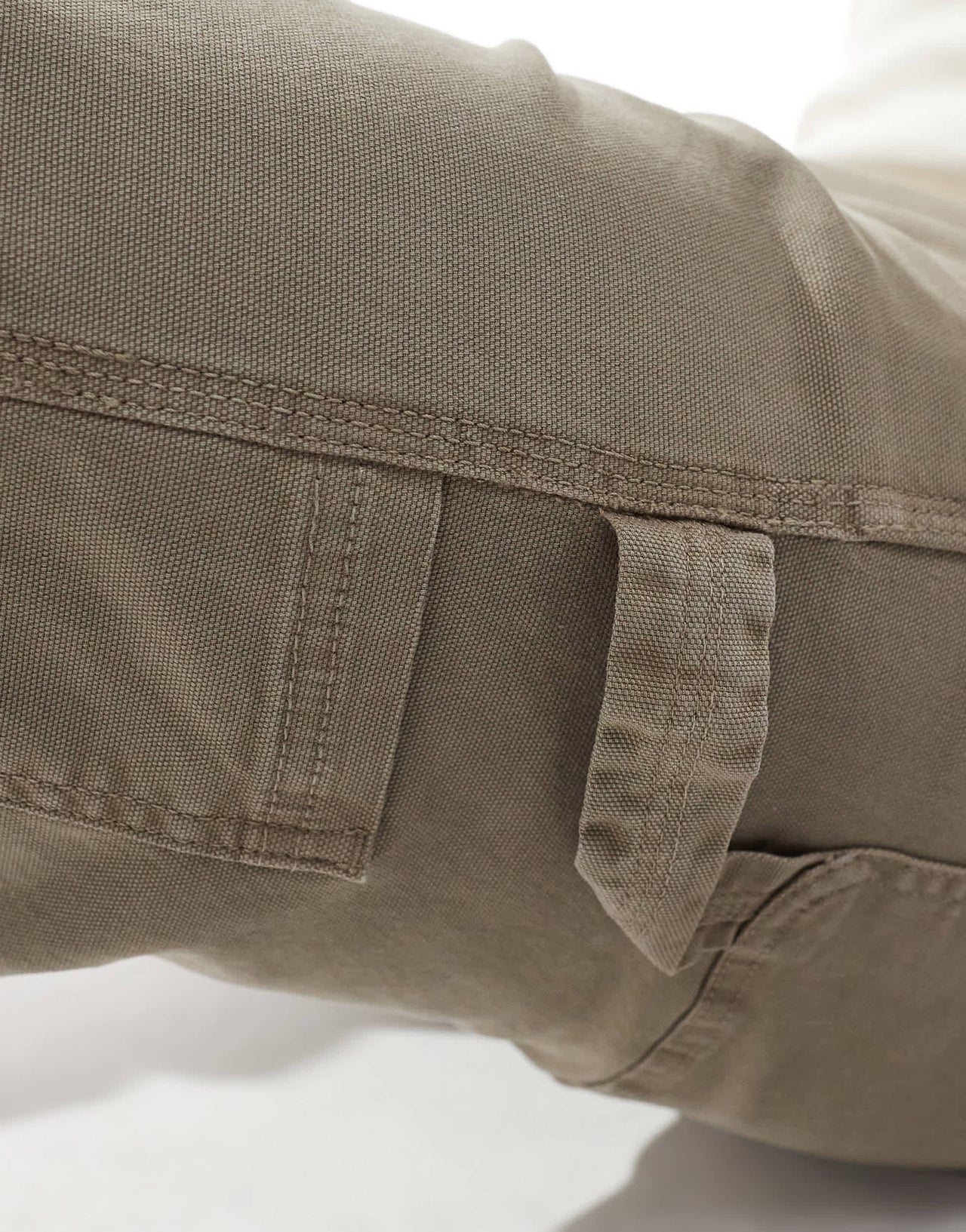 River Island carpenter trousers in green