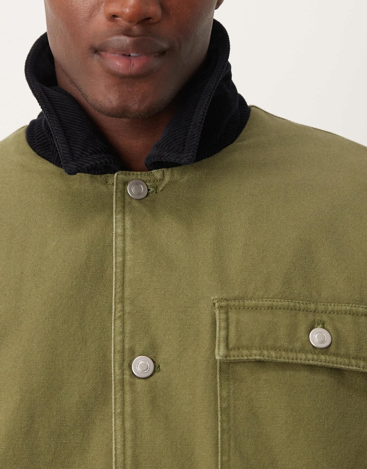 ASOS DESIGN harrington jacket in khaki - KHAKI