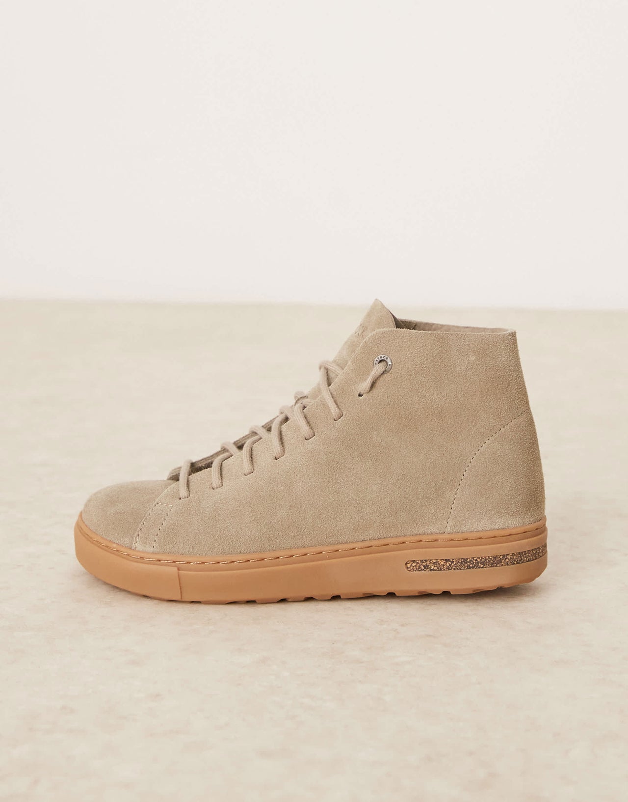 Birkenstock Unisex Bend mid trainers in taupe