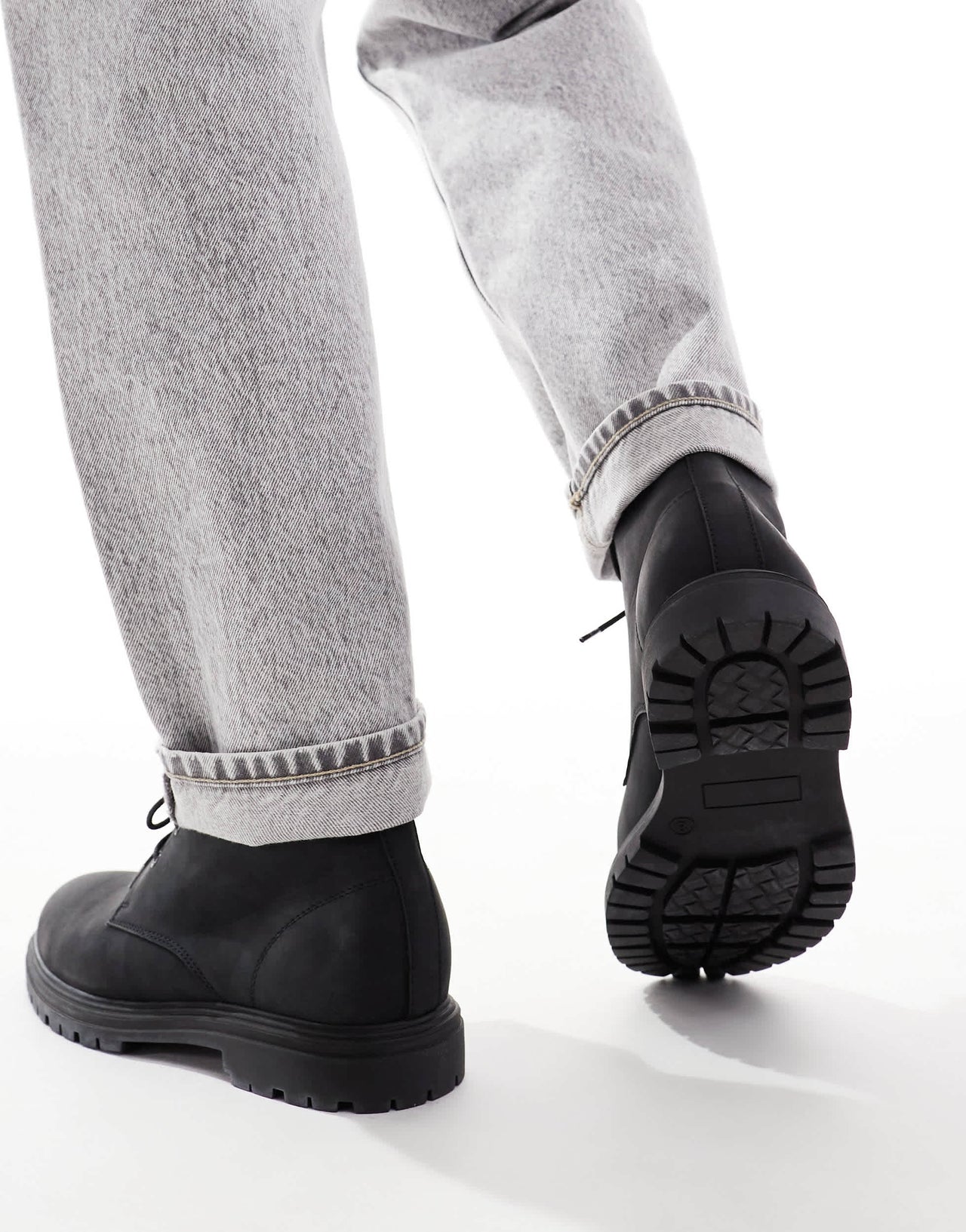 schuh Grayson lace up boots in black