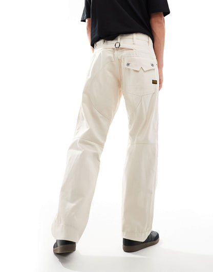 G-Star 5620 3D loose fit denim jeans in ecru