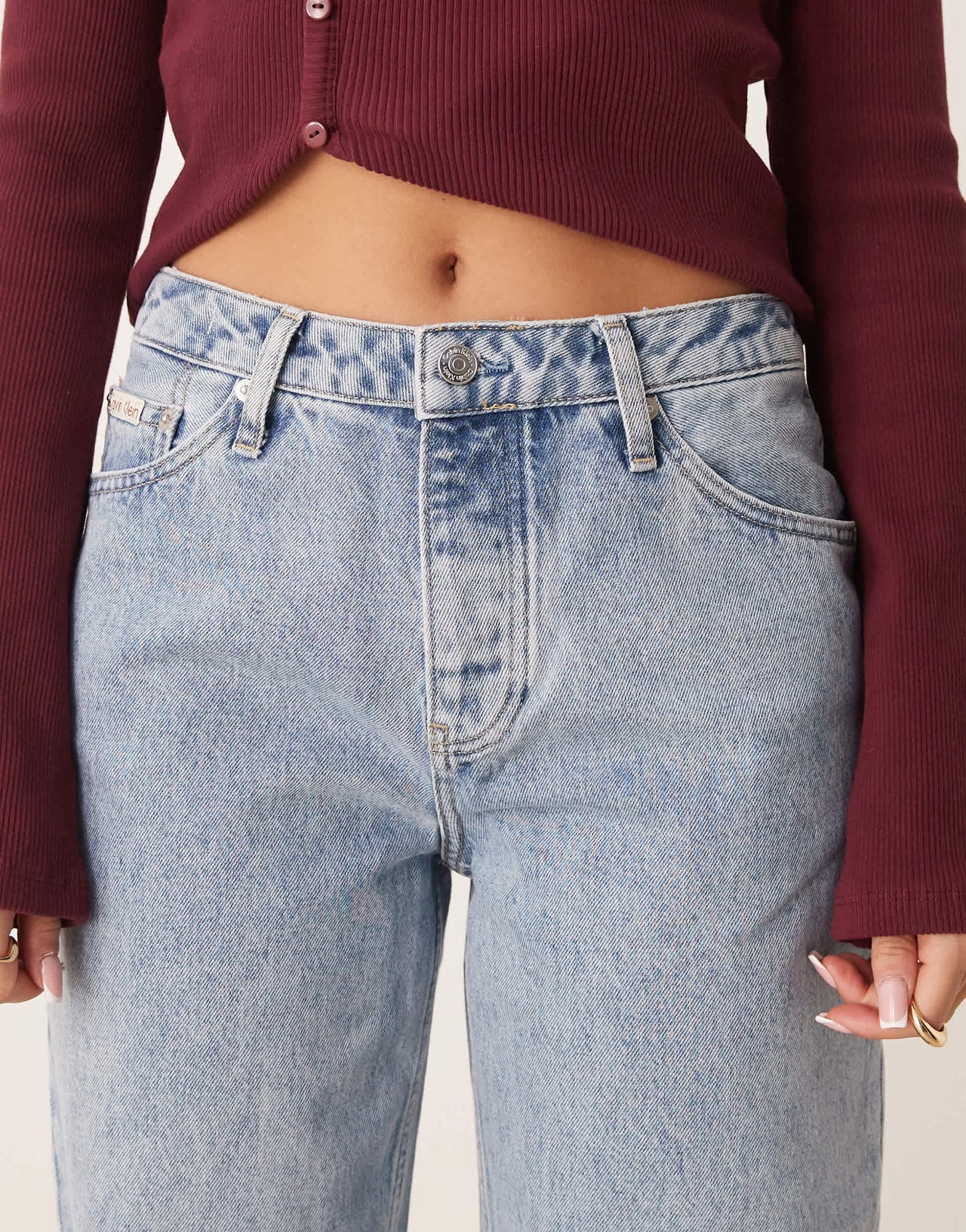 Calvin Klein Jeans 90s loose jeans in light wash