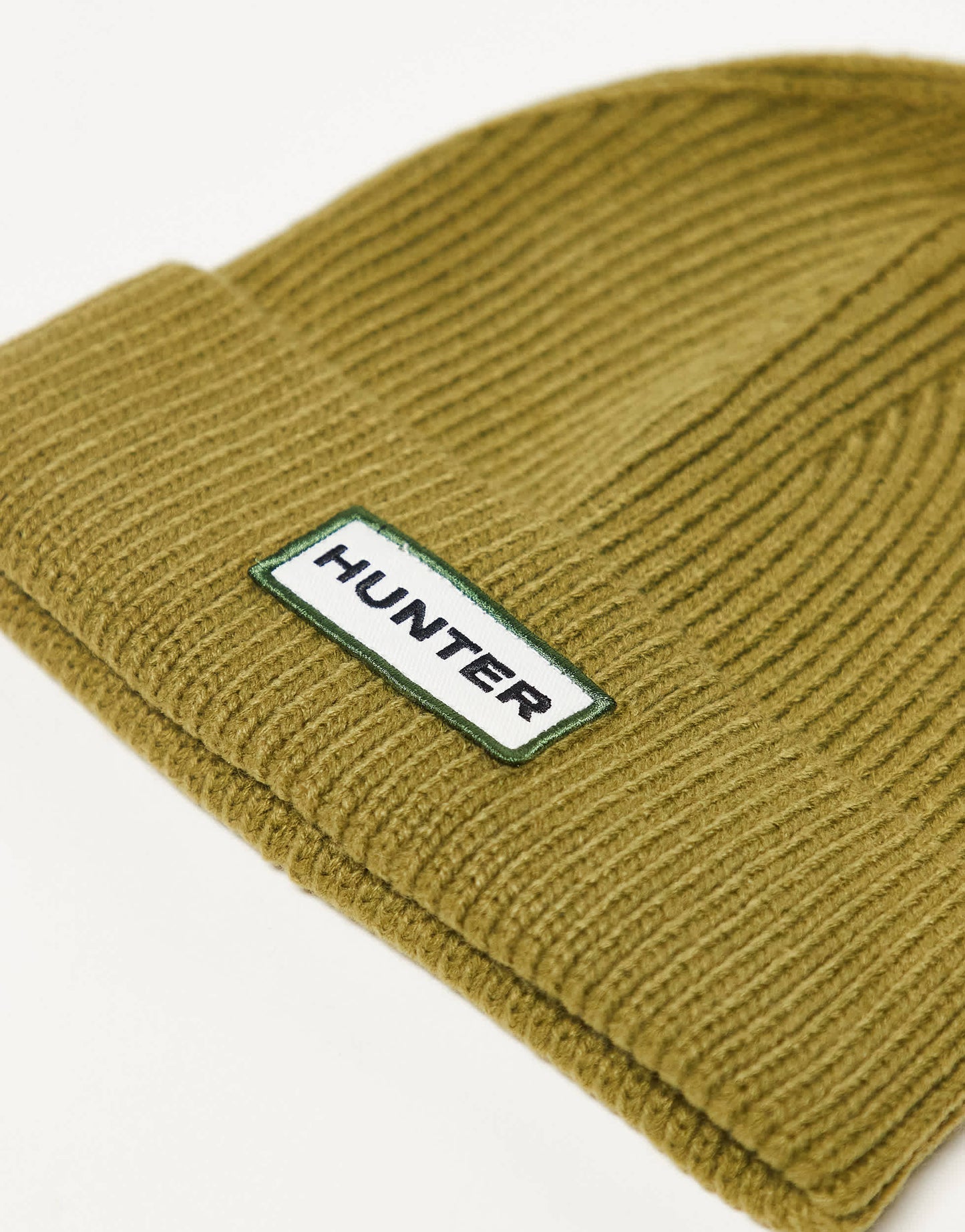 Hunter unisex beanie in khaki