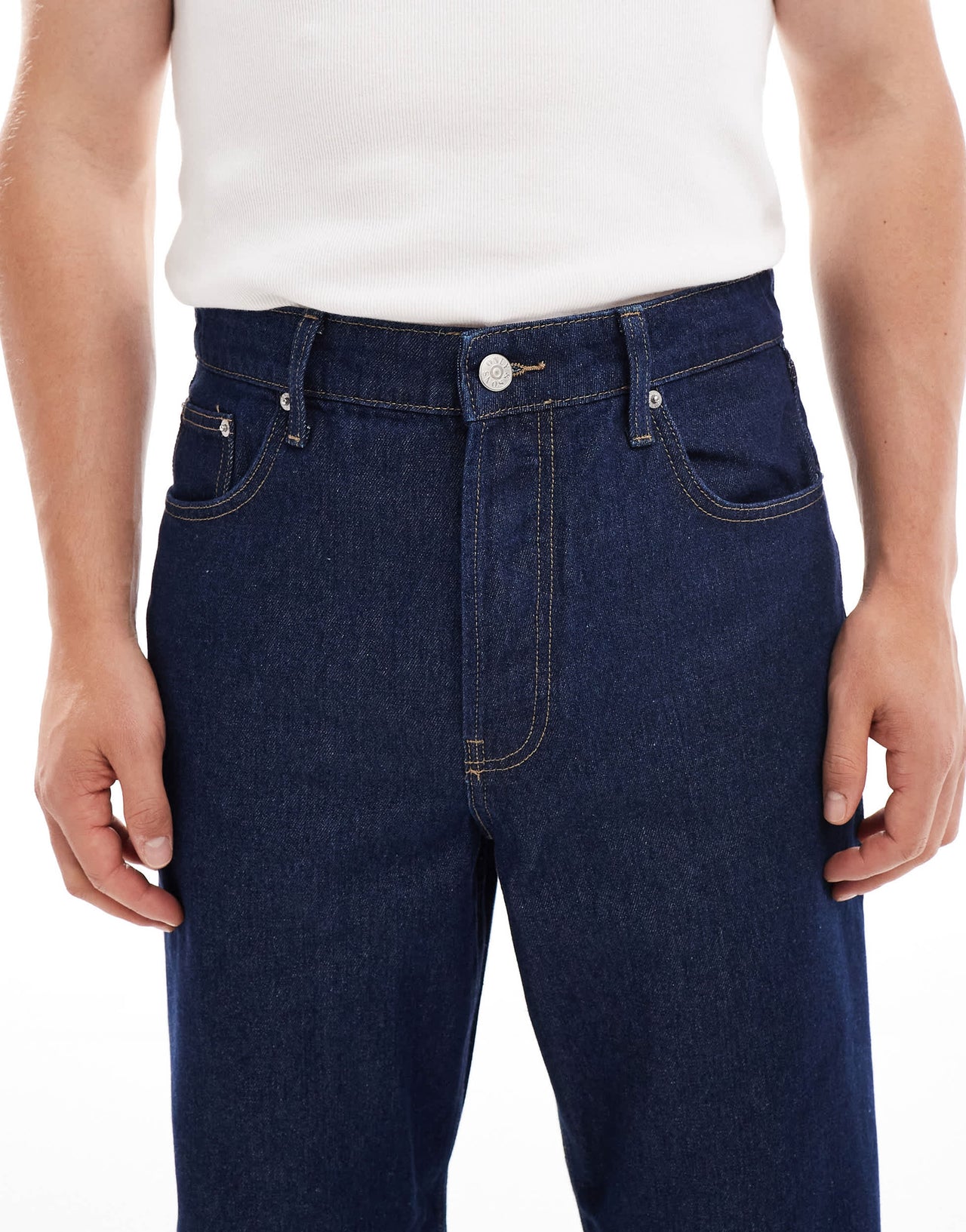 ONLY & SONS baggy fit jeans in indigo