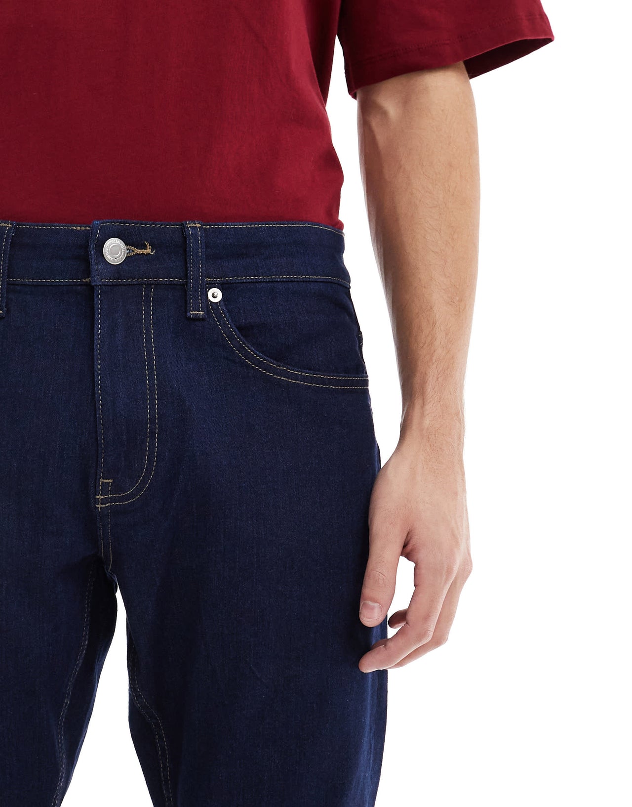 ONLY & SONS regular fit jeans in indigo