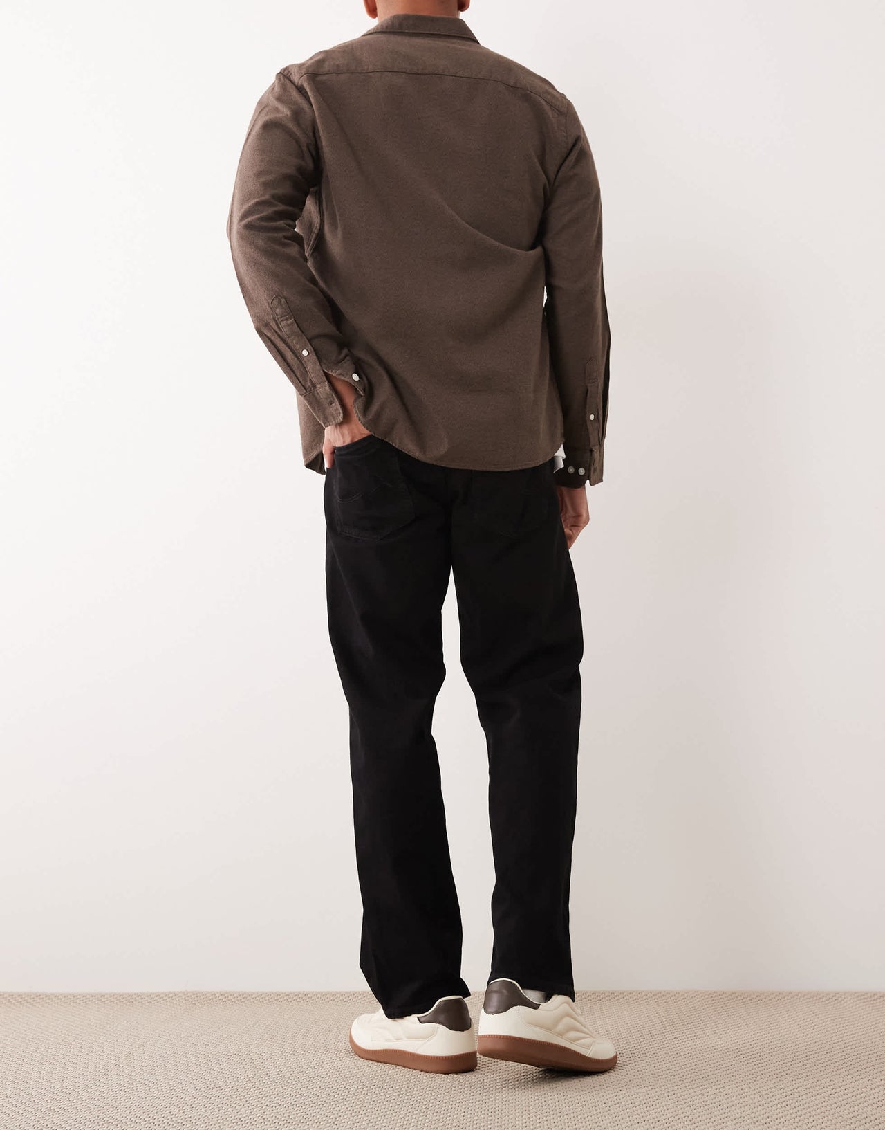 Jack & Jones Eddie loose jean in black