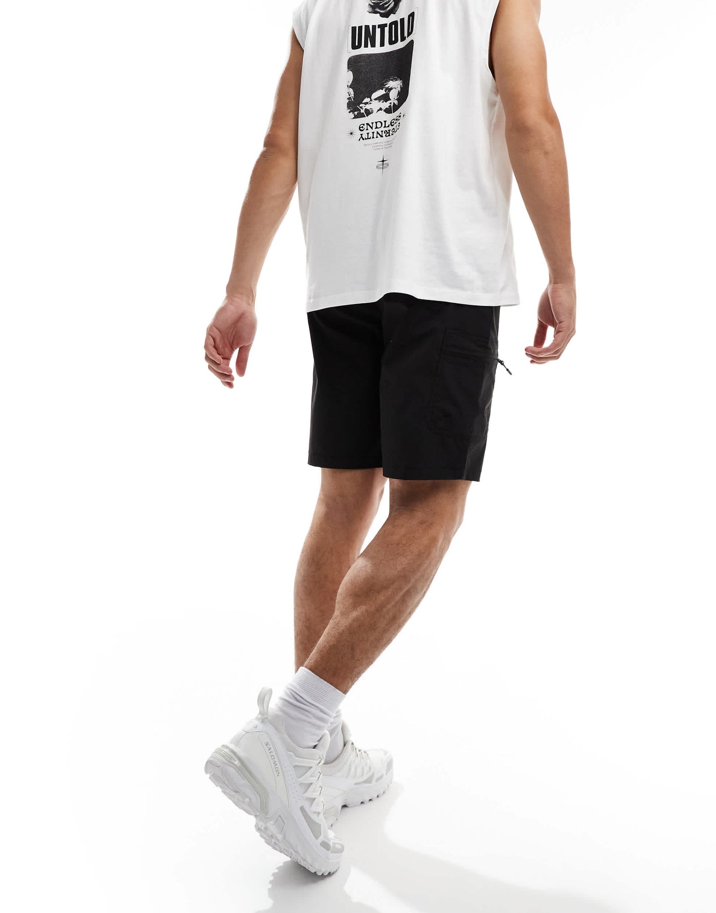 Regatta Men's Dalry Multi Pocket Shorts in Black