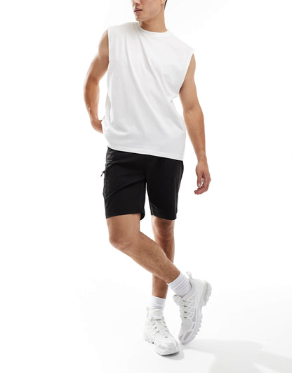Regatta Men's Dalry Multi Pocket Shorts in Black
