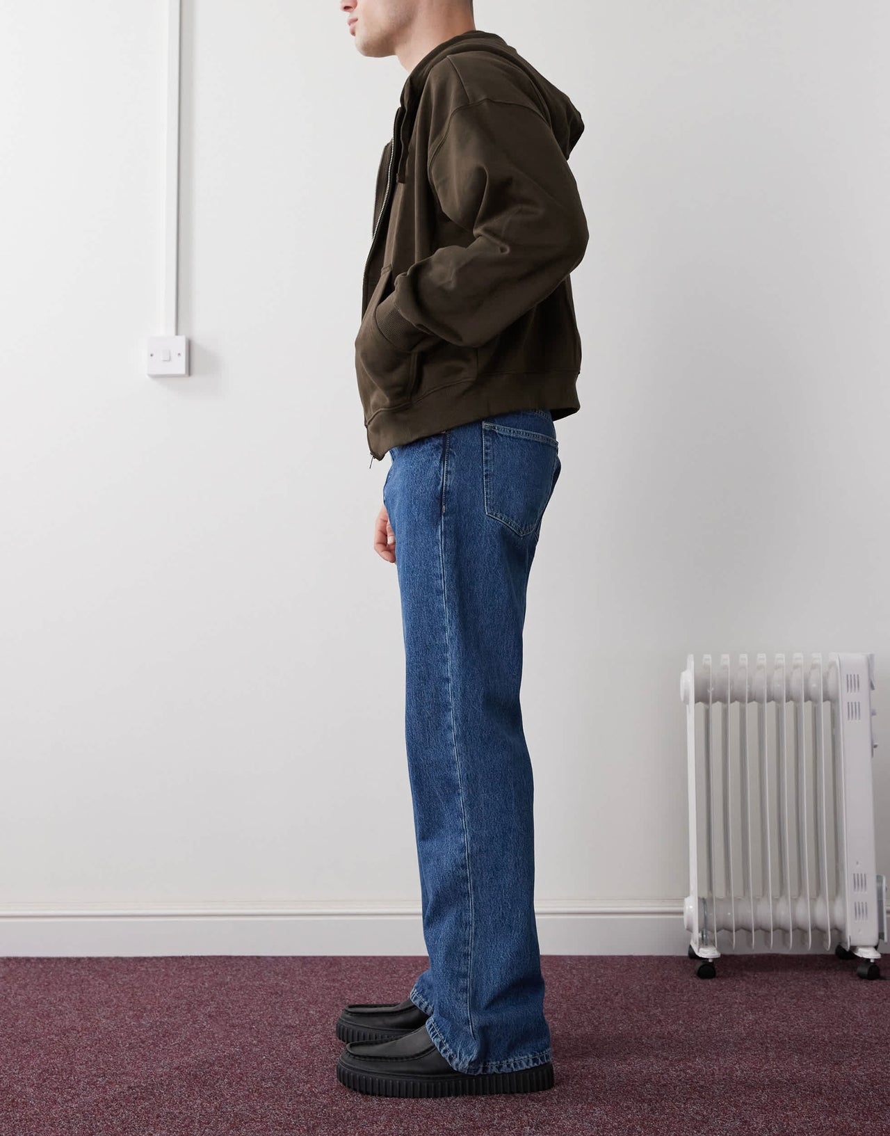 Dr Denim Kit regular fit bootcut leg in mid retro wash