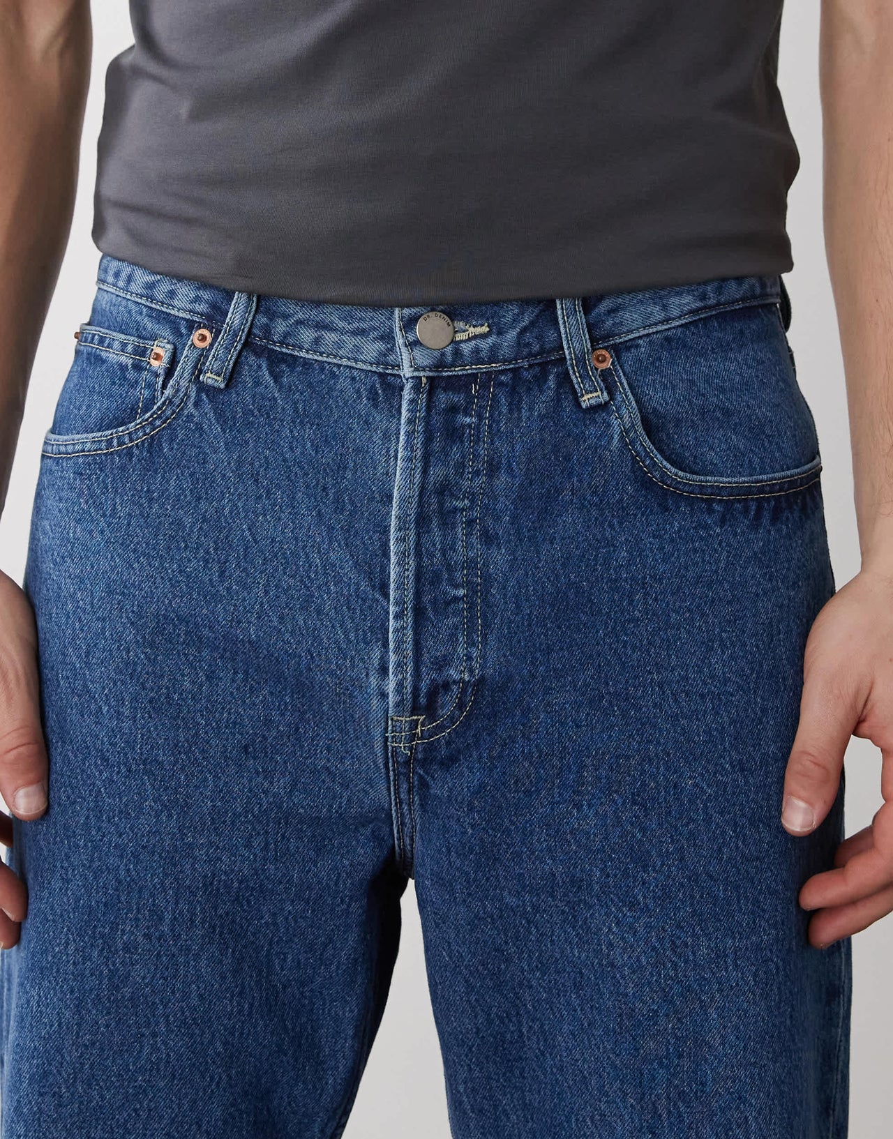 Dr Denim Kit regular fit bootcut leg in mid retro wash