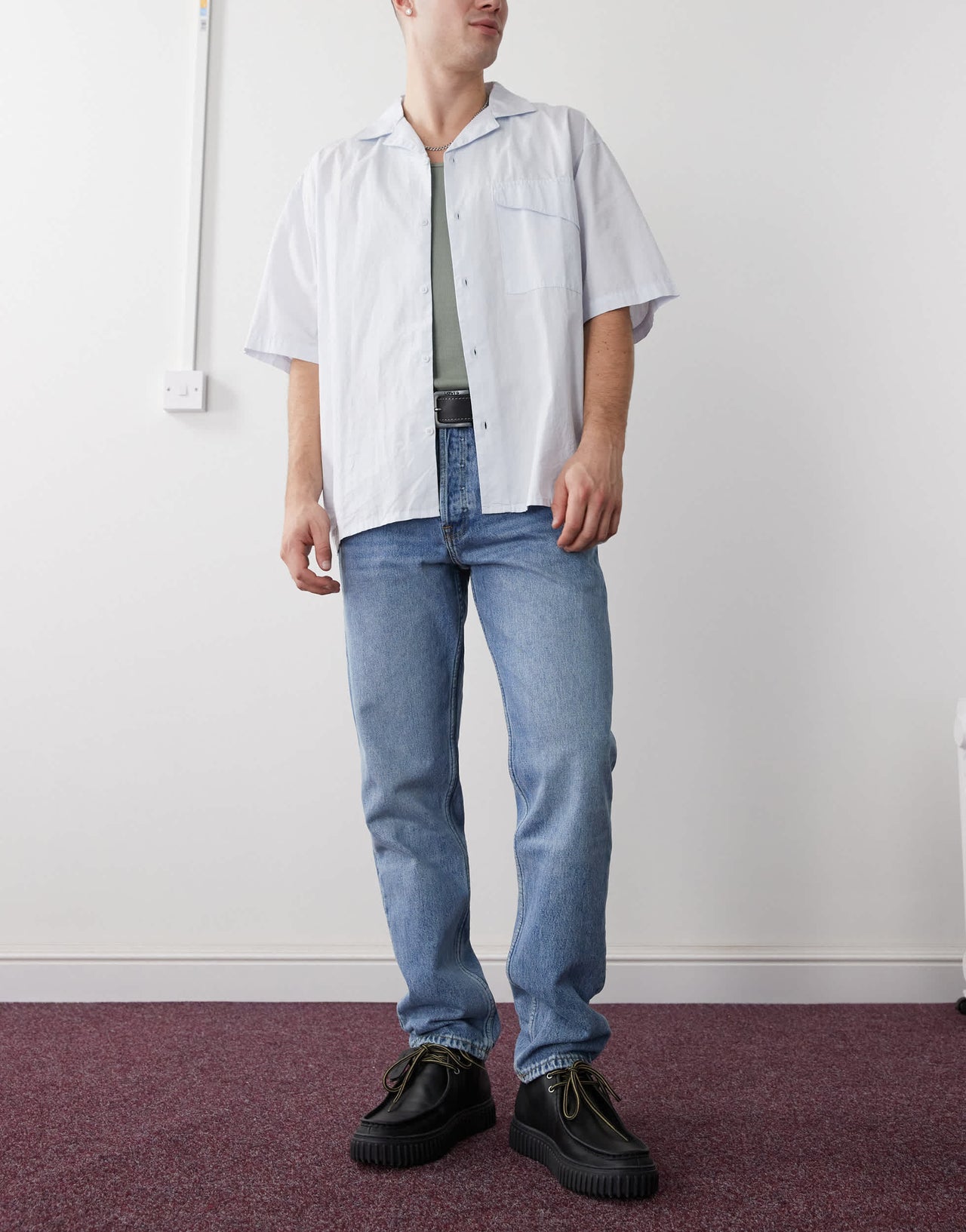 Dr Denim Rush regular fit jeans in stream sky used wash