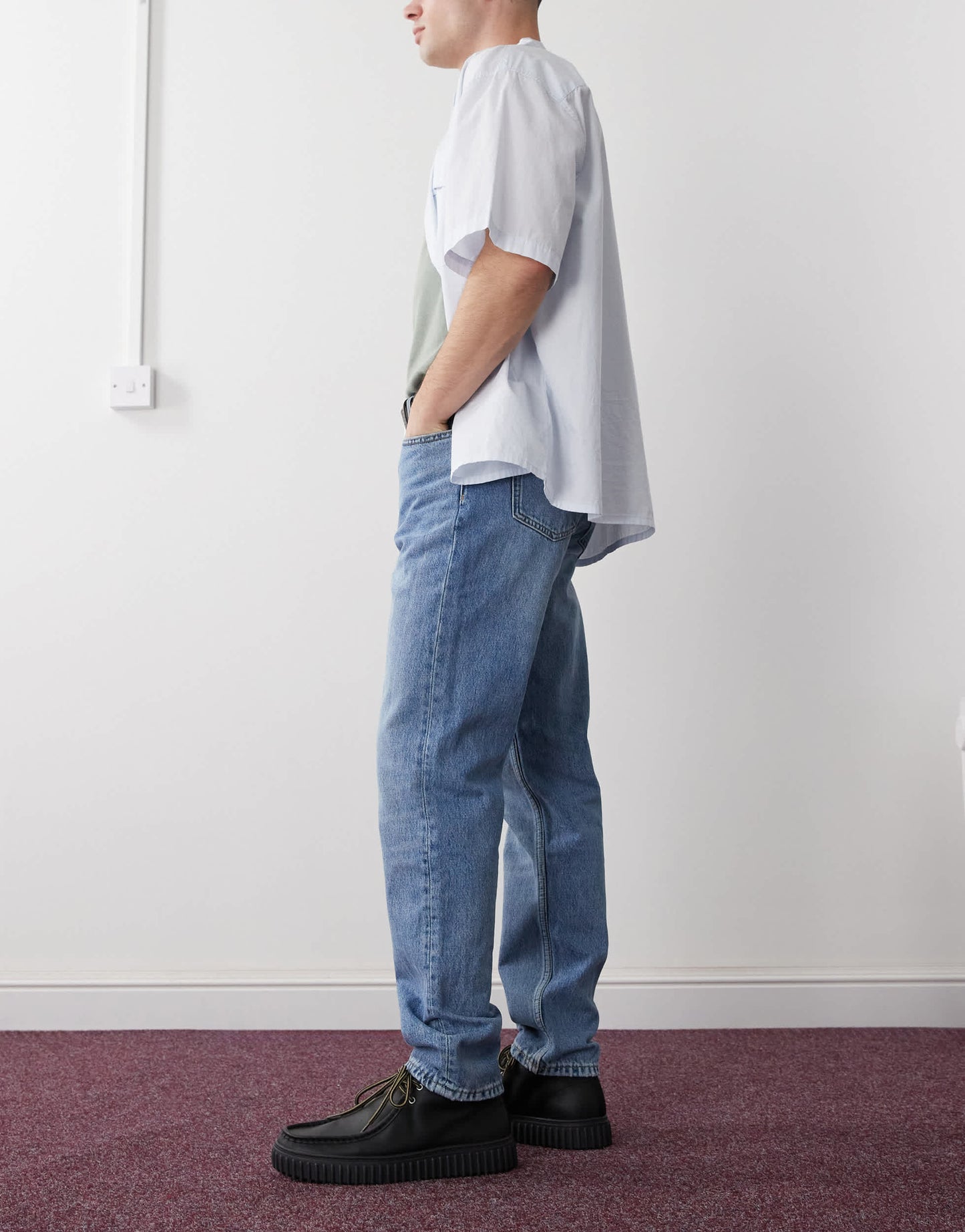 Dr Denim Rush regular fit jeans in stream sky used wash