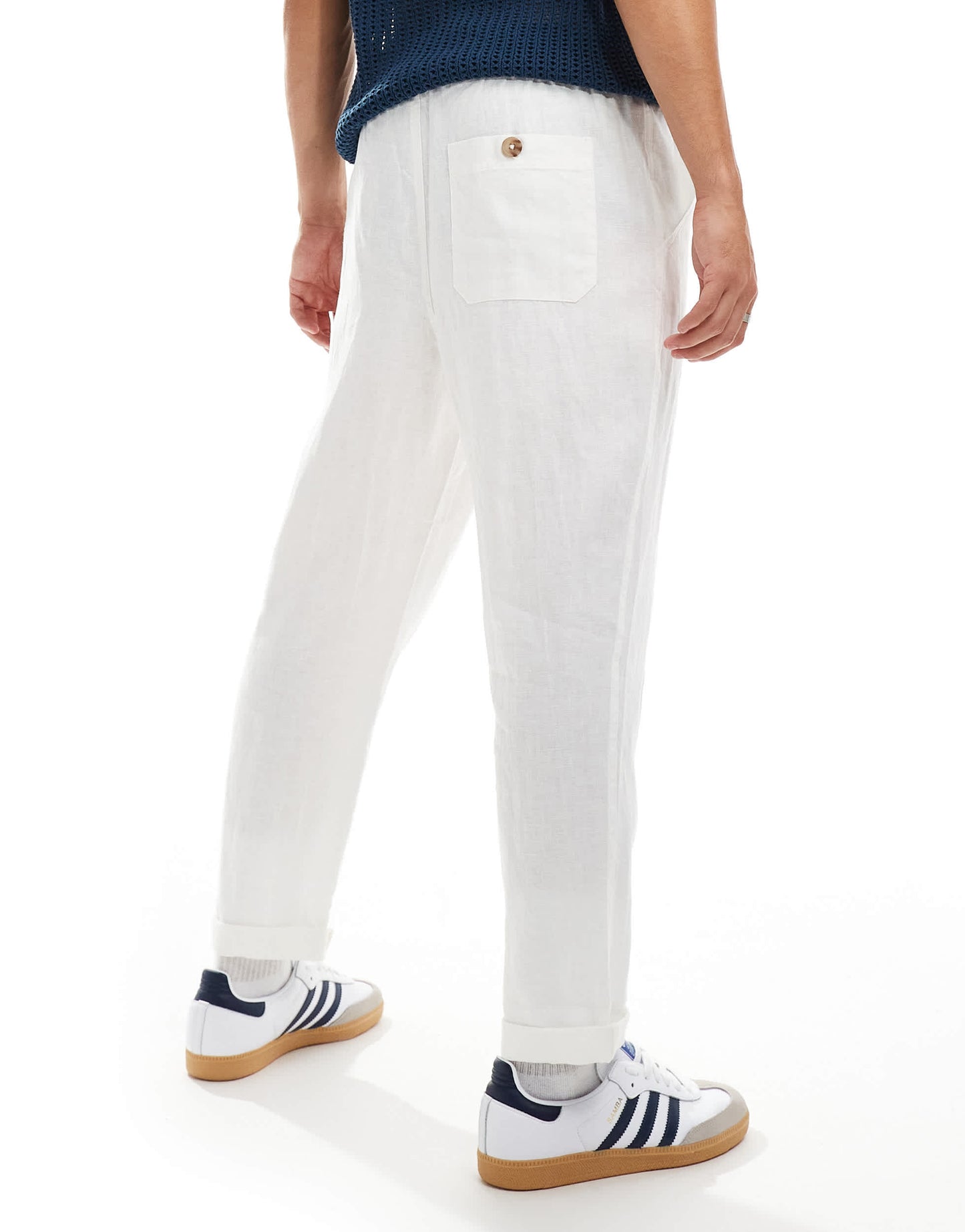 Cotton:On Linen pant in white