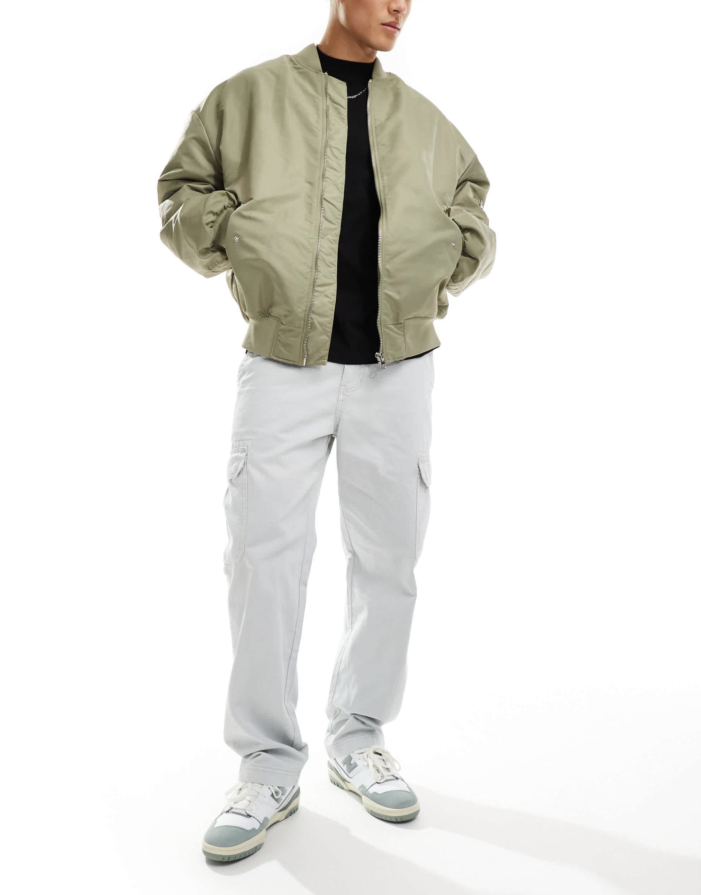 Cotton:On Tactical cargo pant in grey