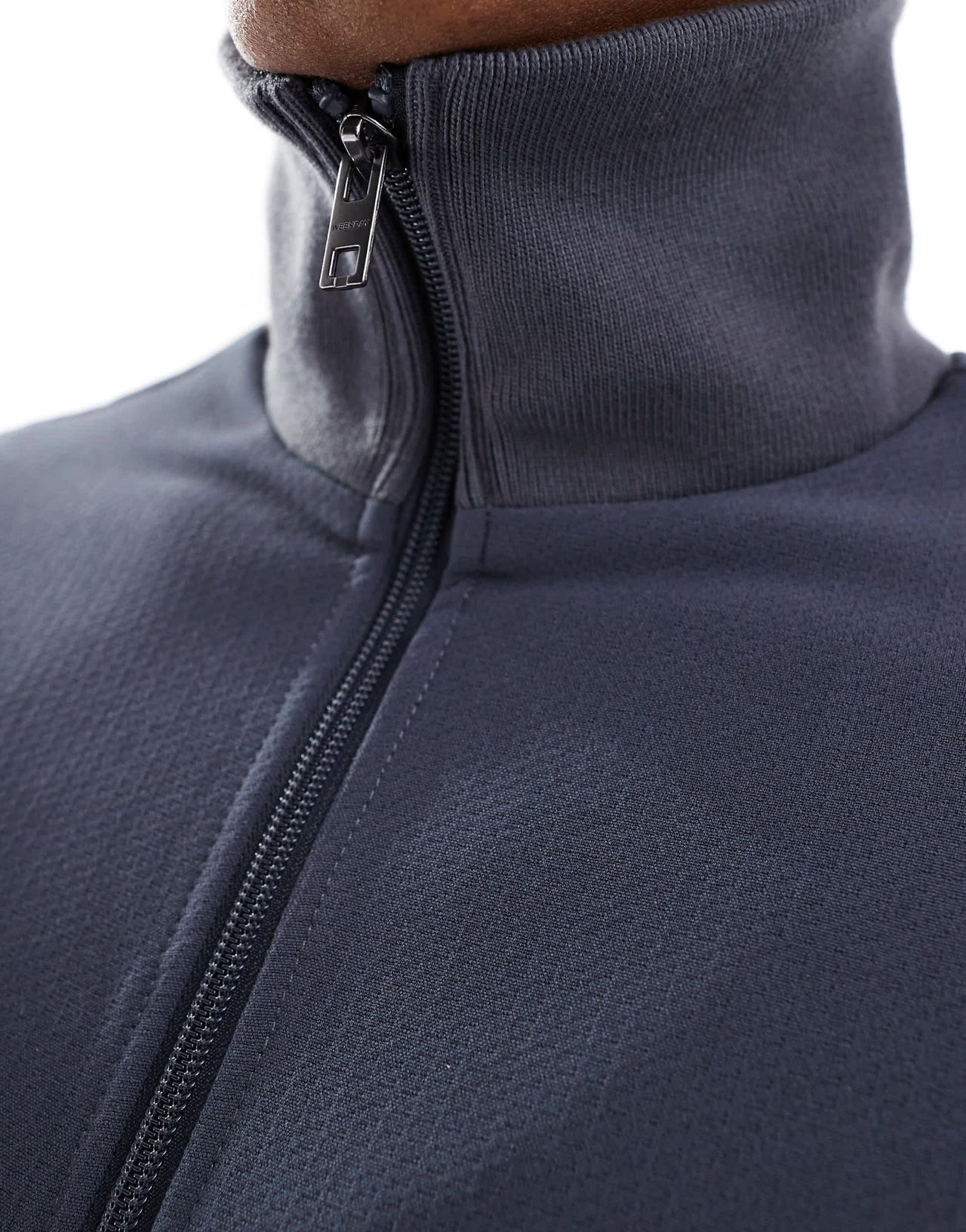 Weekday Ant co-ord structured zip through track jacket in navy