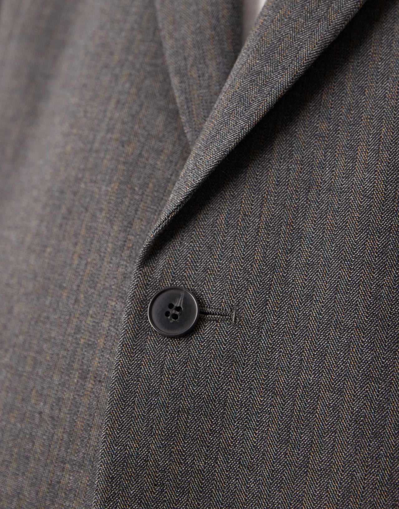 ASOS DESIGN slouchy oversized suit jacket in charcoal mini herringbone