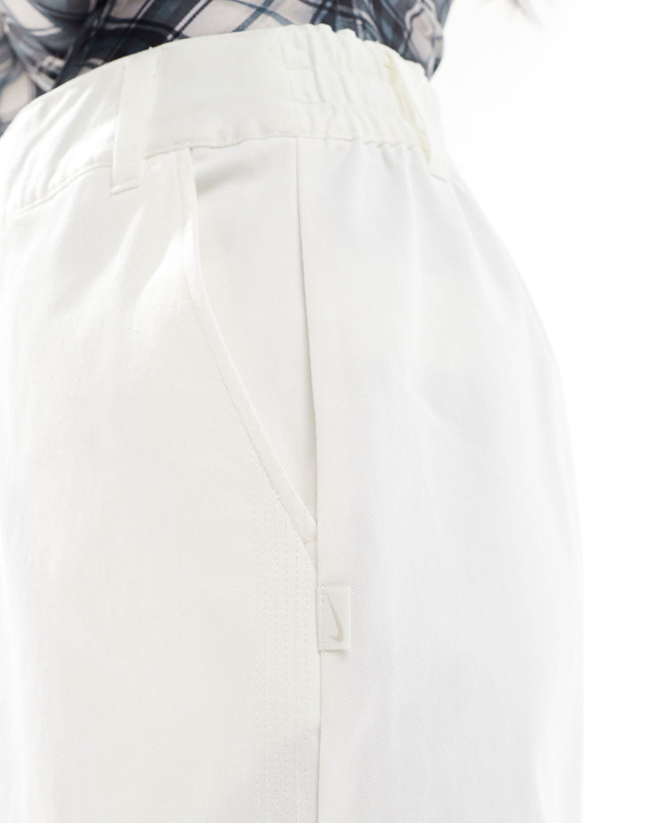 Nike MSC twill maxi skirt in cream