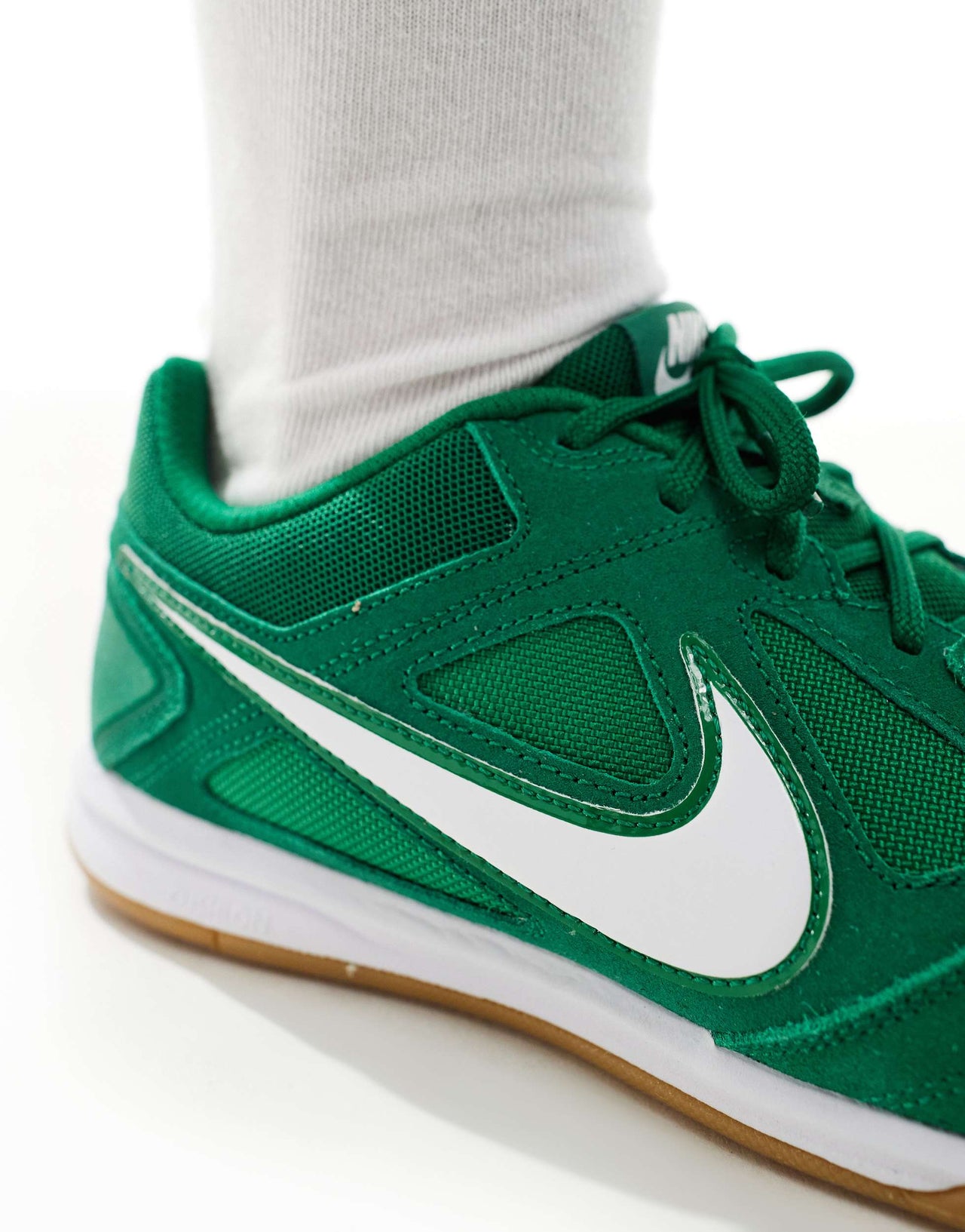Nike Gato suede trainers in green