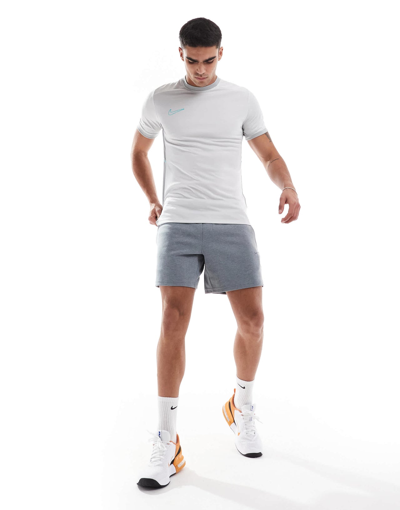 Nike Training Primary Dri-FIT 7 inch shorts in grey