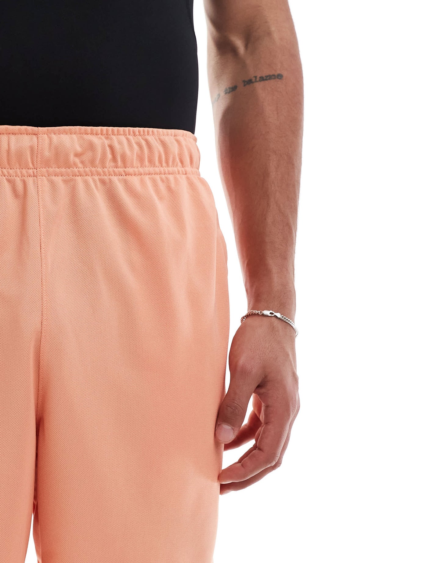 Nike Training Totality Dri-FIT knit 7inch shorts in apricot