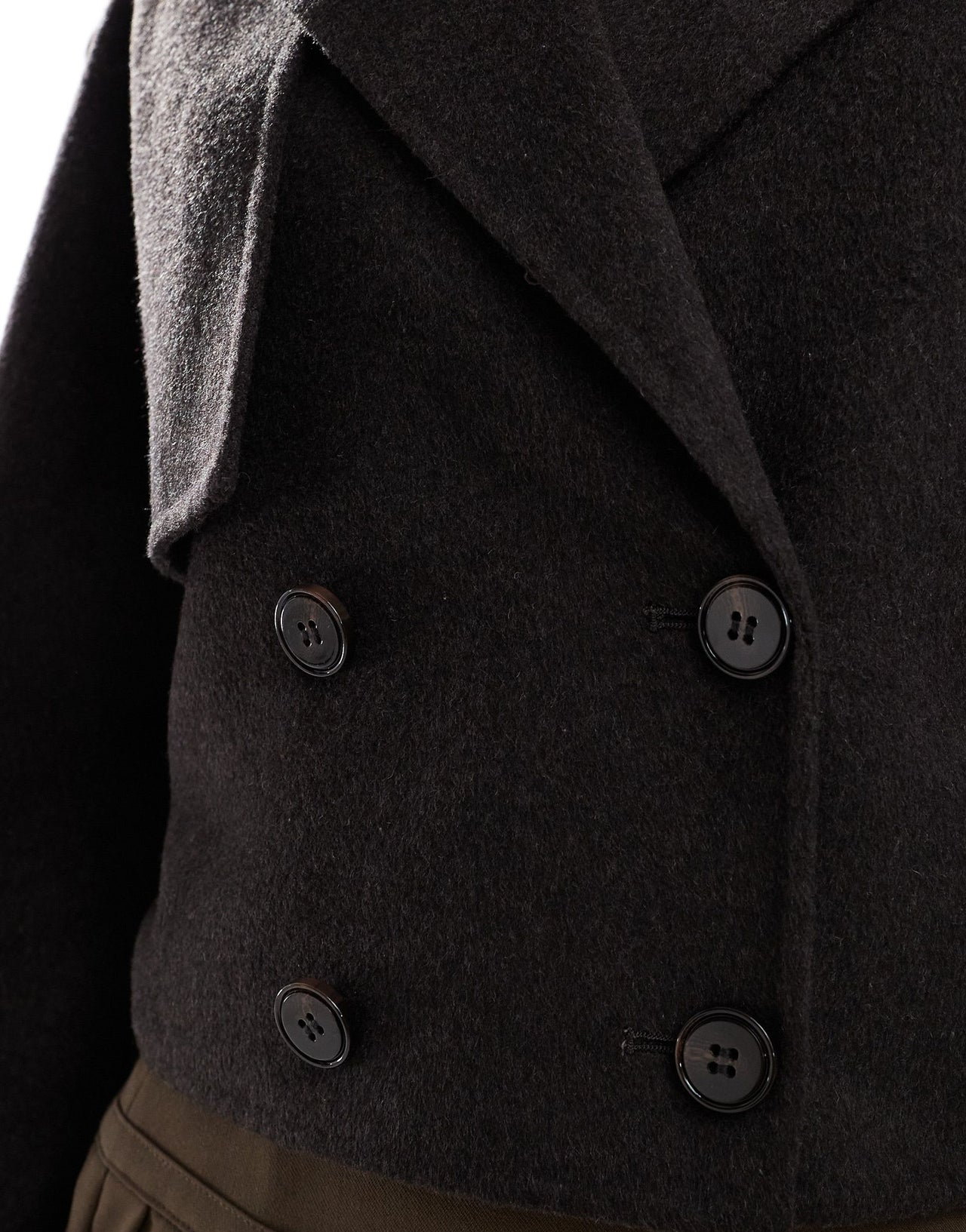 Ever New formal short coat in deep brown