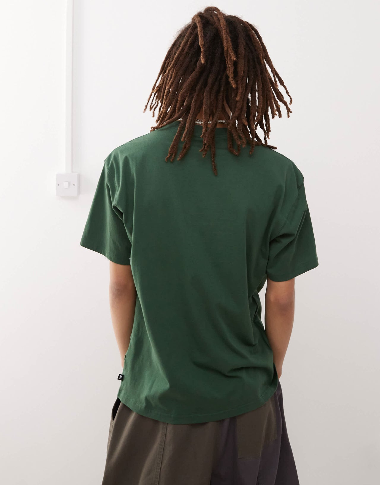 Nike SB centre logo t-shirt in green
