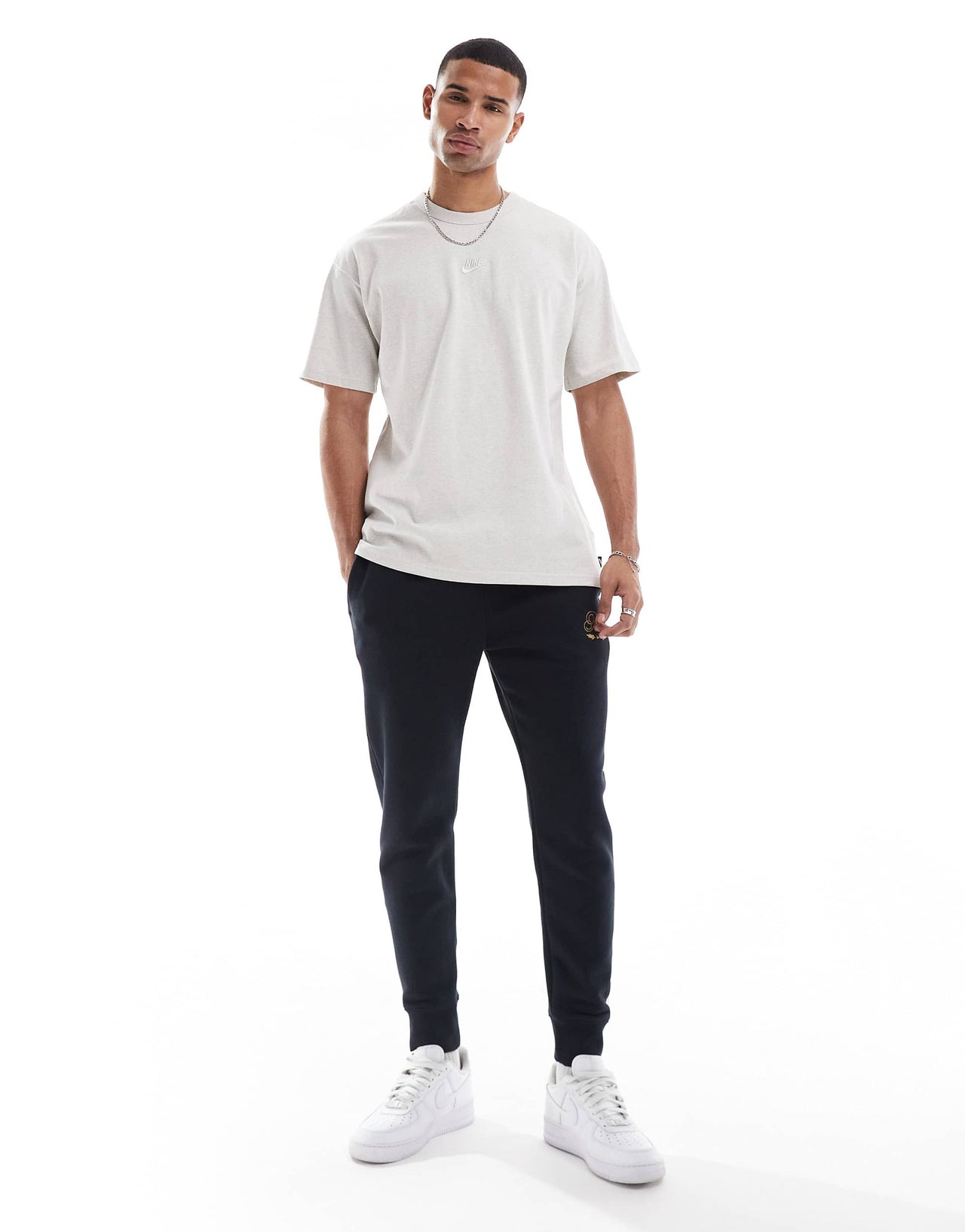 Nike Premium Essentials t-shirt in beige