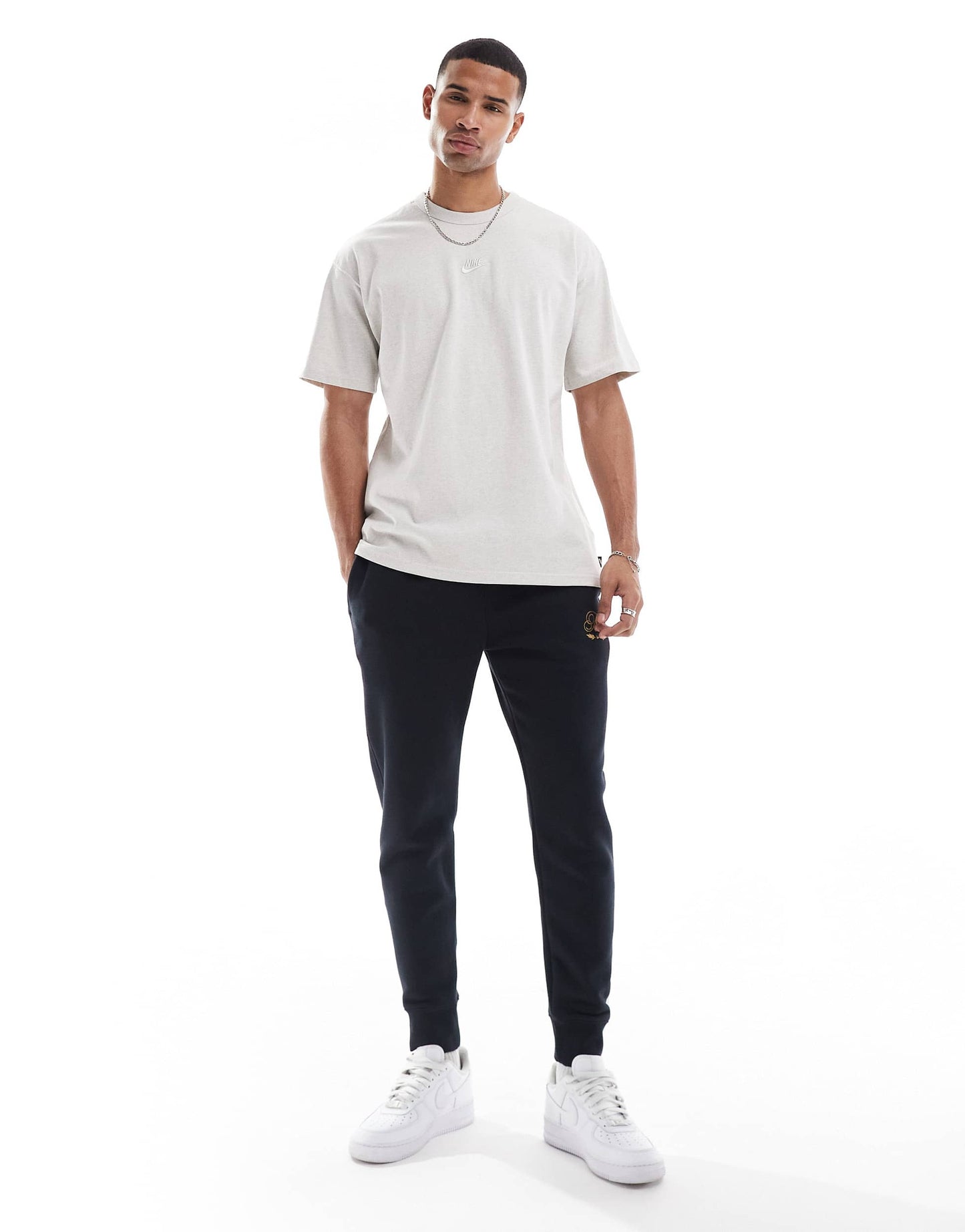 Nike Premium Essentials t-shirt in beige
