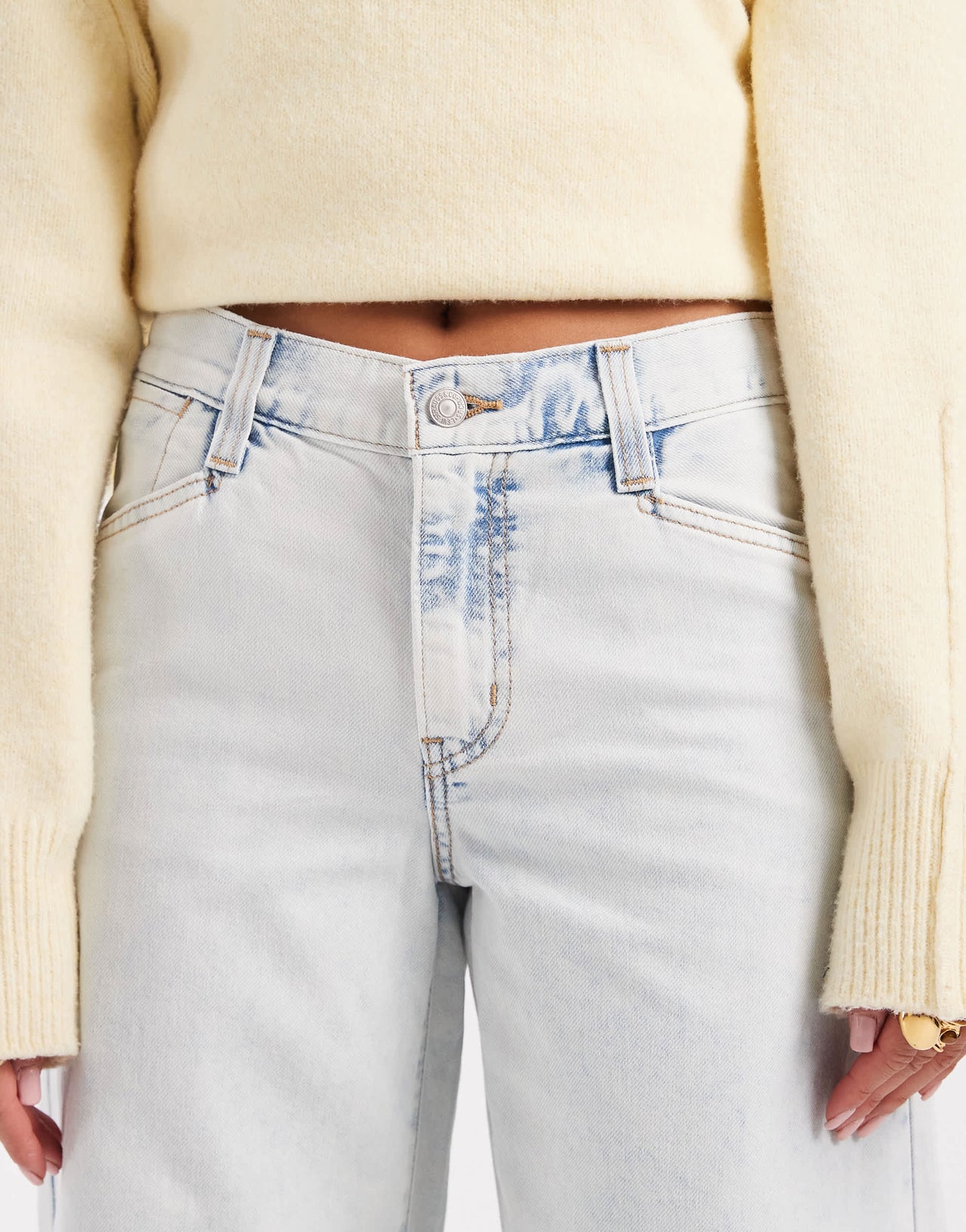 Levi's '94 baggy wide leg jeans in bleach wash