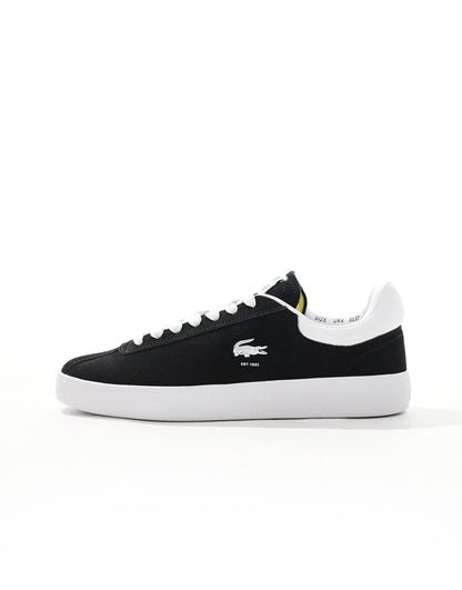 Lacoste Baseshot 223 trainers in black suede