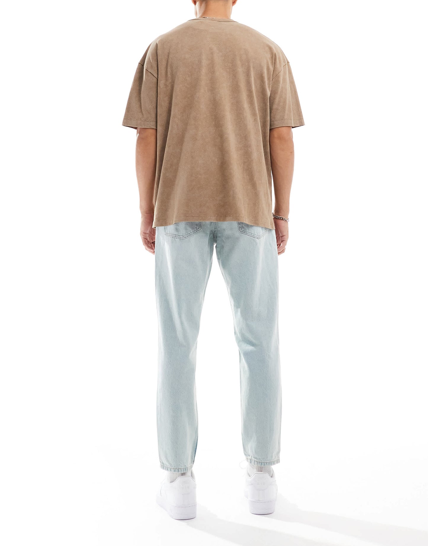 Pull&Bear standard fit jeans in light blue