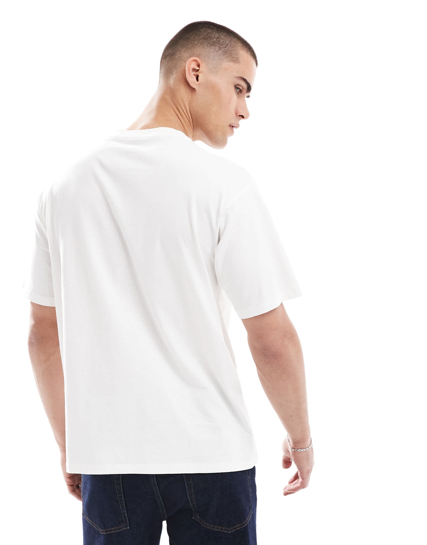Levi's Vintage relaxed fit batwing central logo t-shirt in white