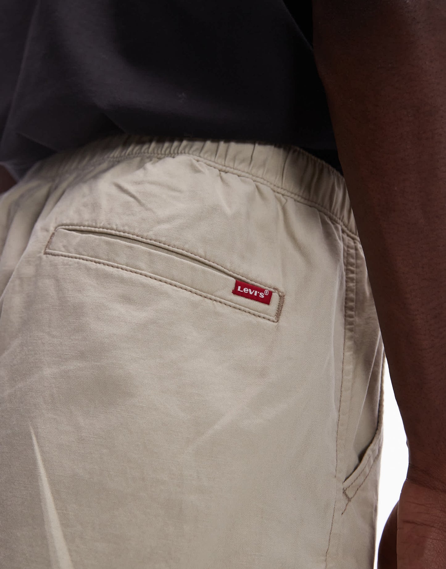 Levi's XX Easy loose cotton linen chinos in beige