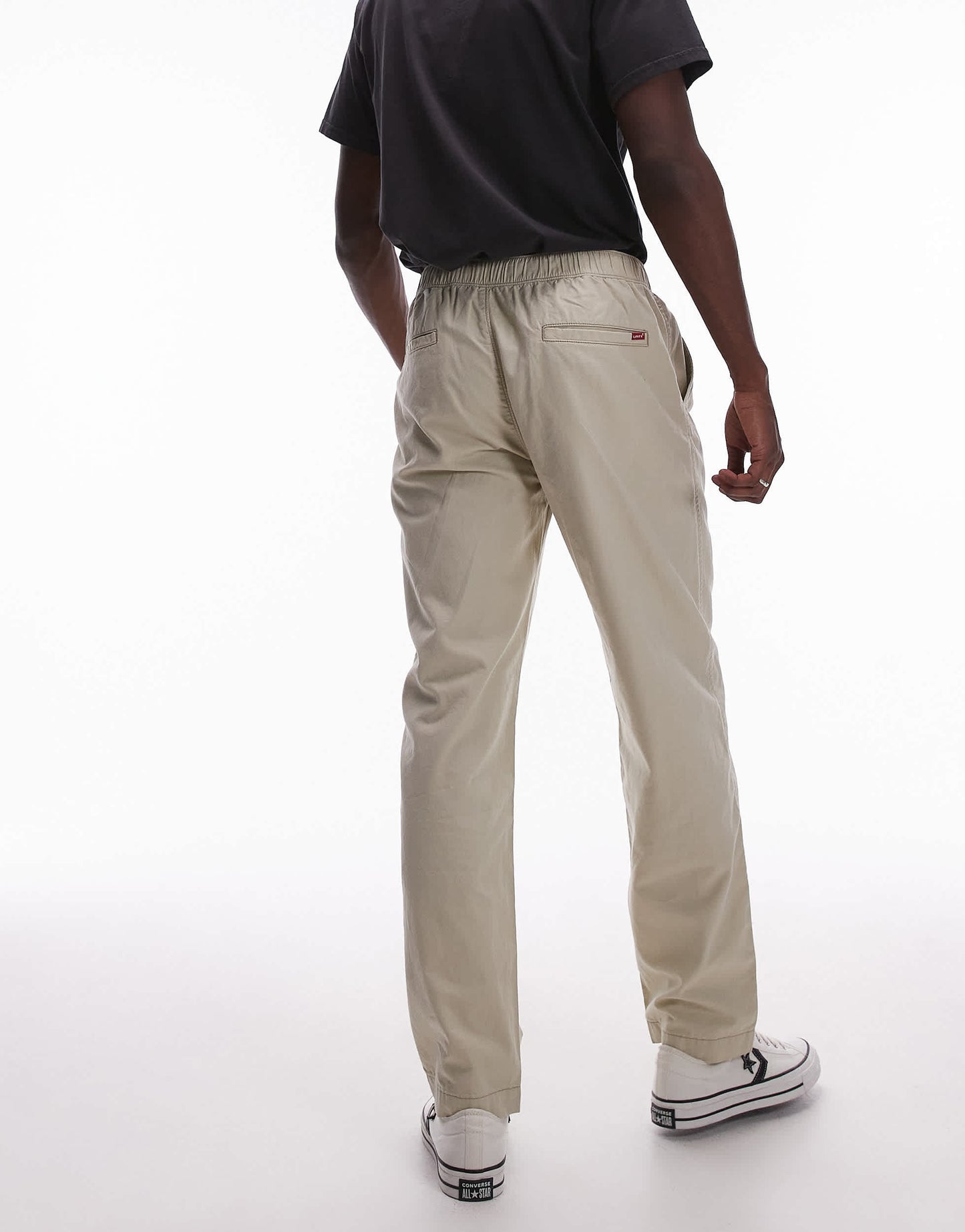 Levi's XX Easy loose cotton linen chinos in beige