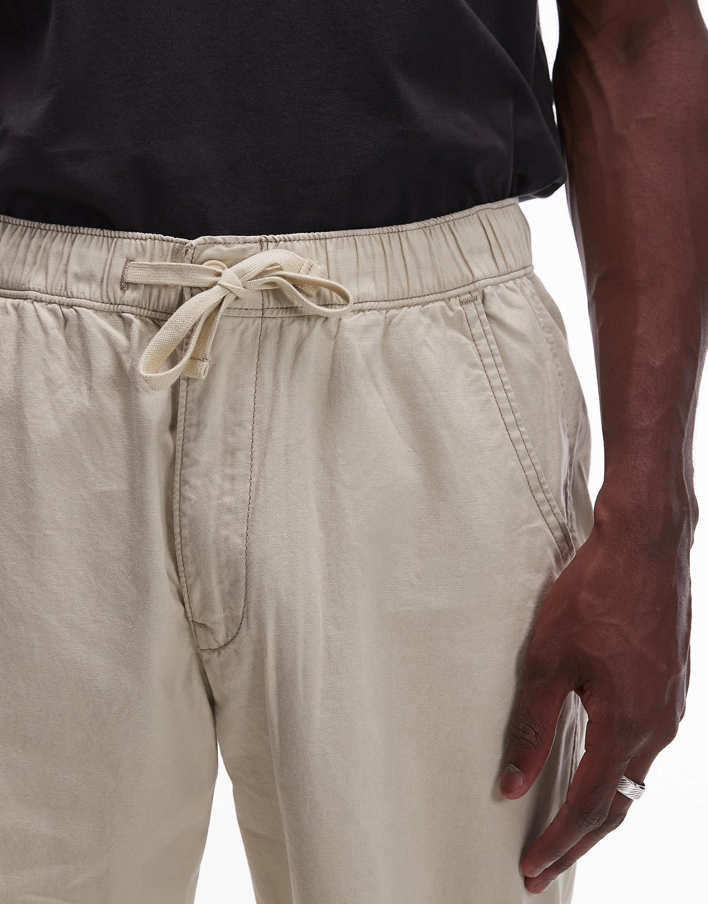 Levi's XX Easy loose cotton linen chinos in beige