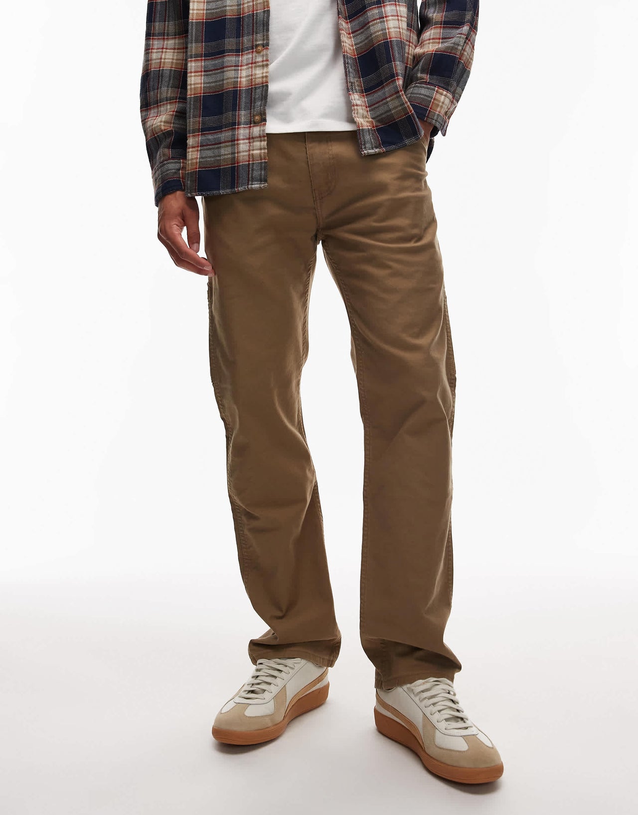 Levi's Workwear capsule 505 Utility straight canvas trousers in tan