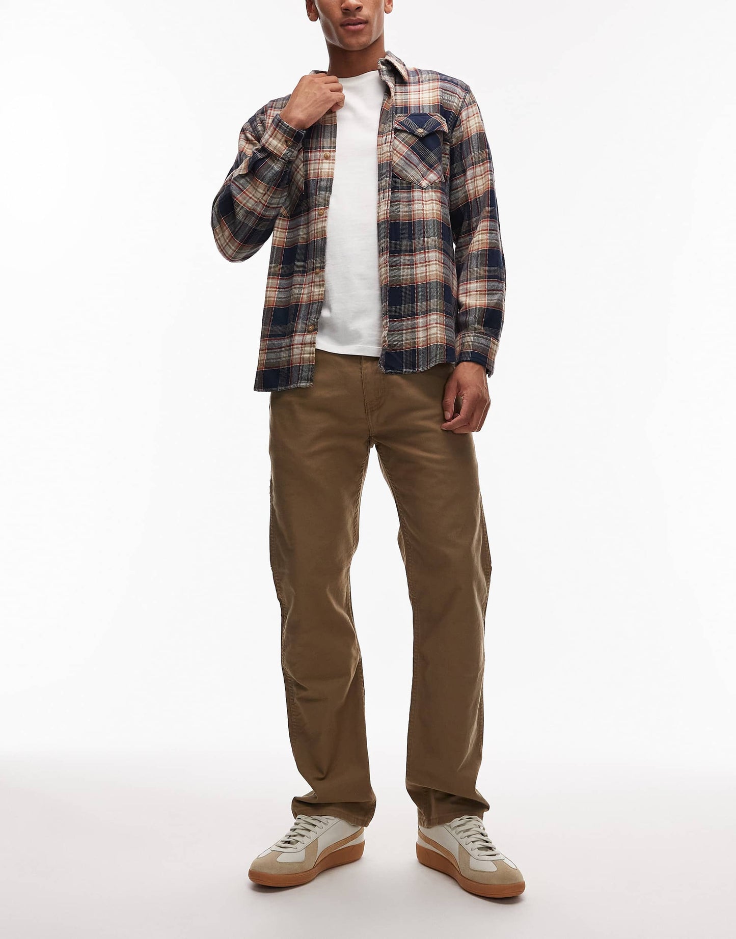 Levi's Workwear capsule 505 Utility straight canvas trousers in tan