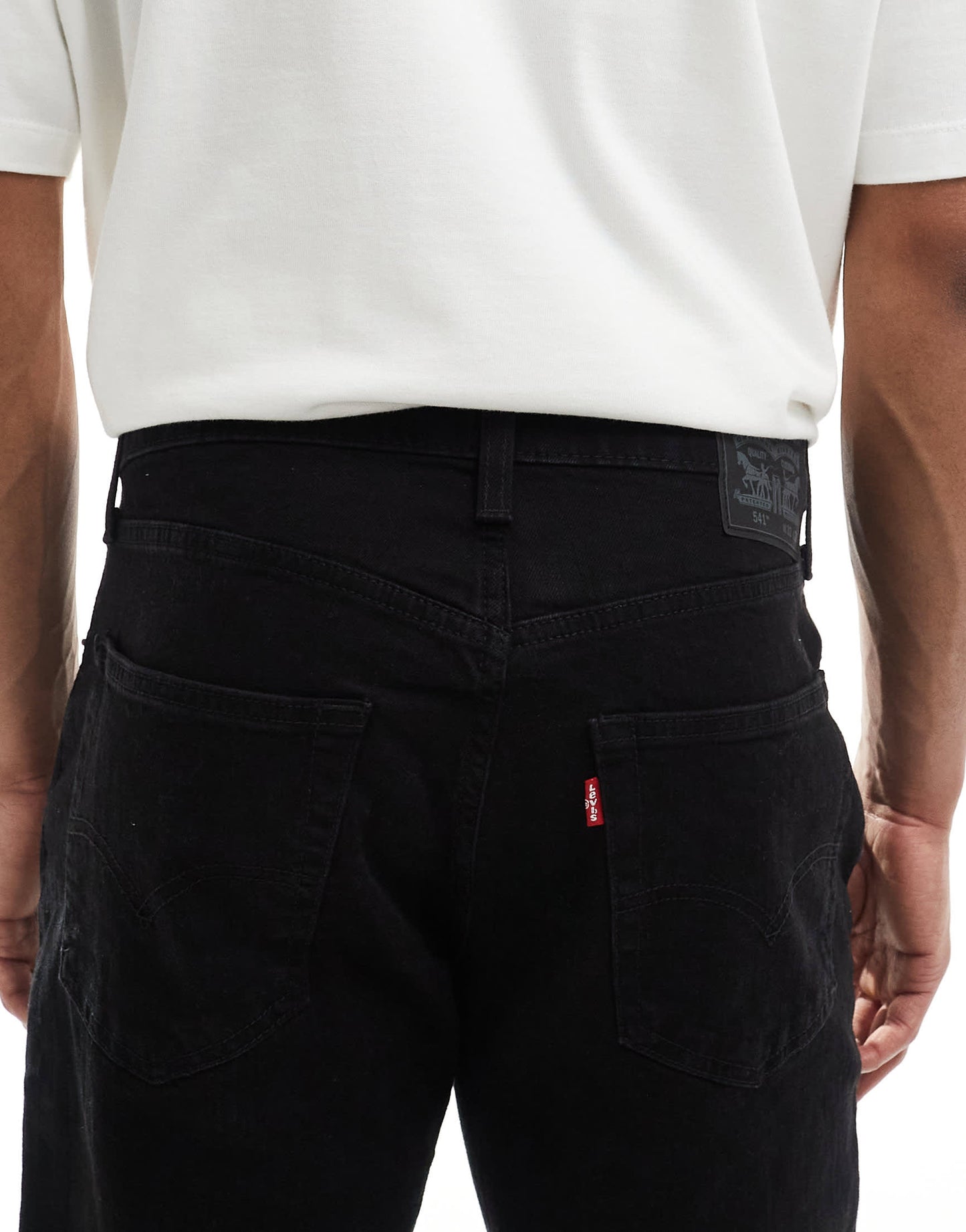 Levi's 541 athletic tapered fit jeans in black