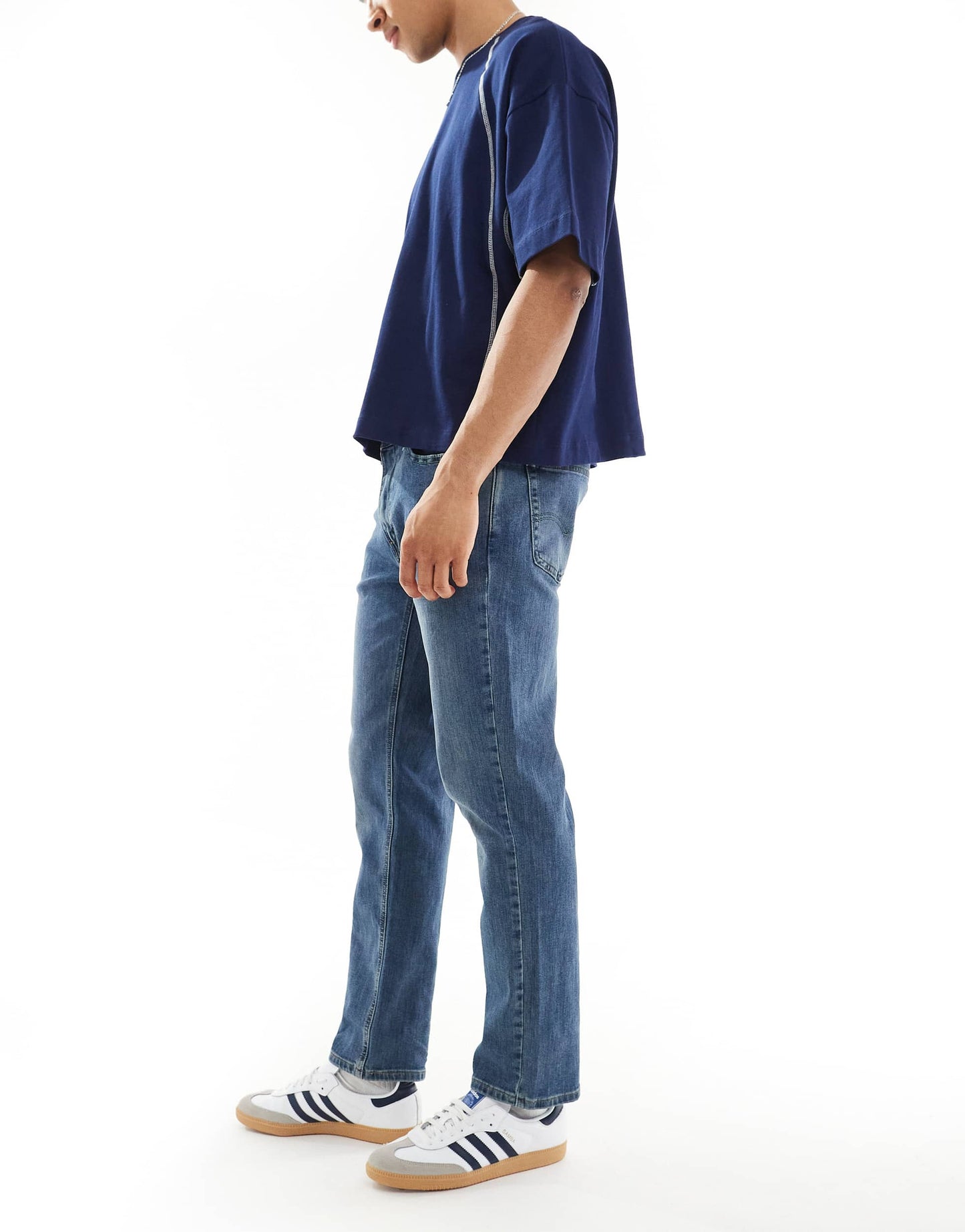 Levi's 541 athletic tapered fit jeans in mid wash