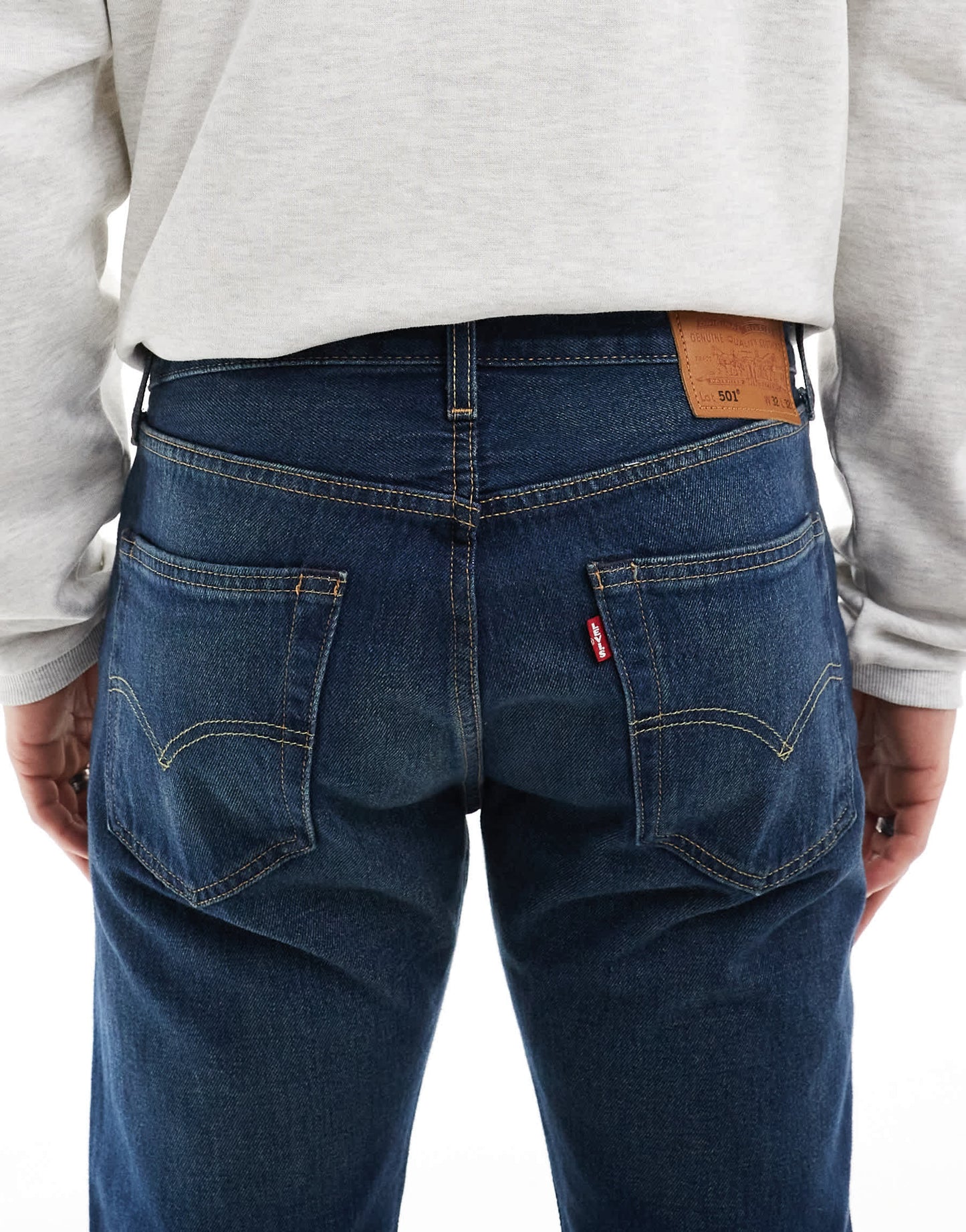 Levi's 501 Original straight jeans in dark wash