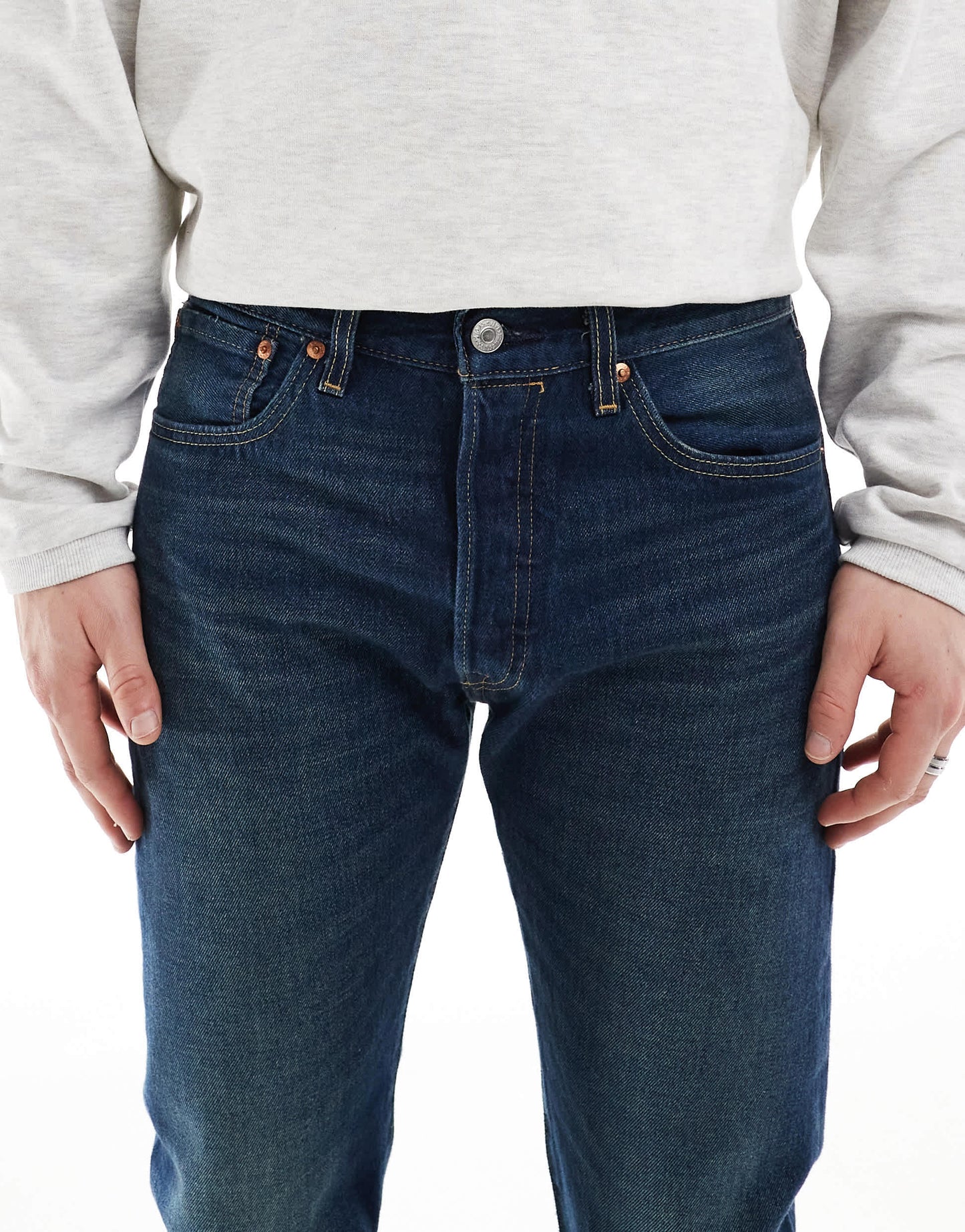 Levi's 501 Original straight jeans in dark wash