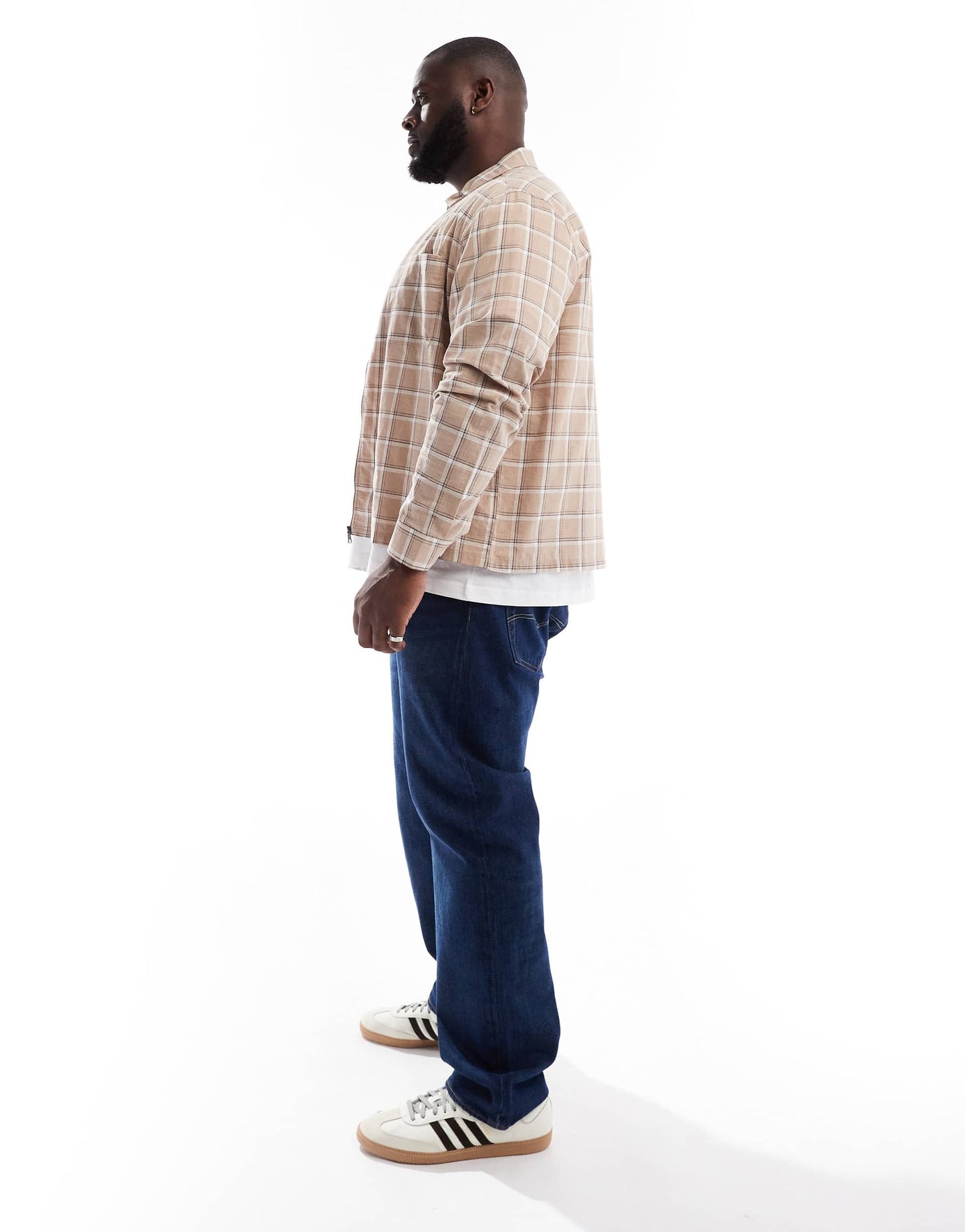 Levi's Big & Tall 501 original straight jeans in mid wash