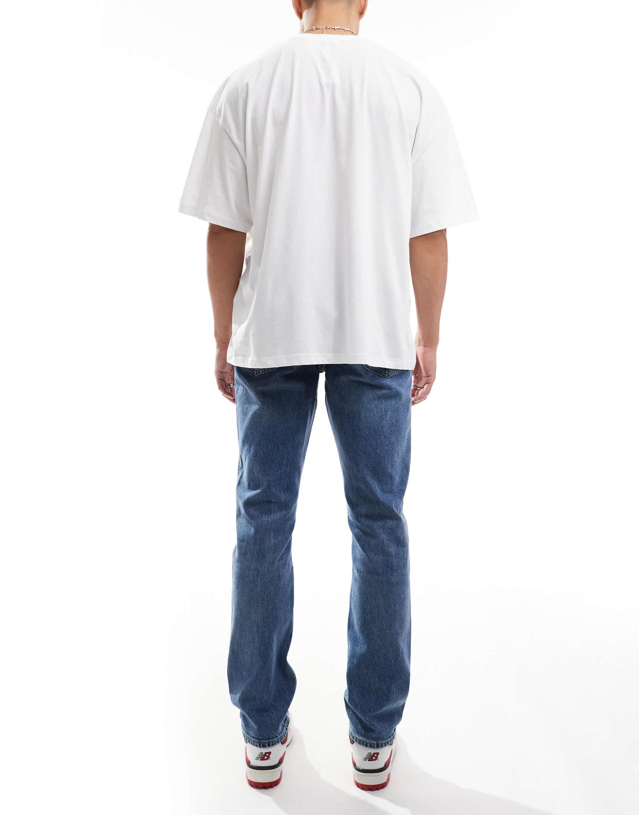 Lee Brooklyn straight fit jeans in mid vintage wash