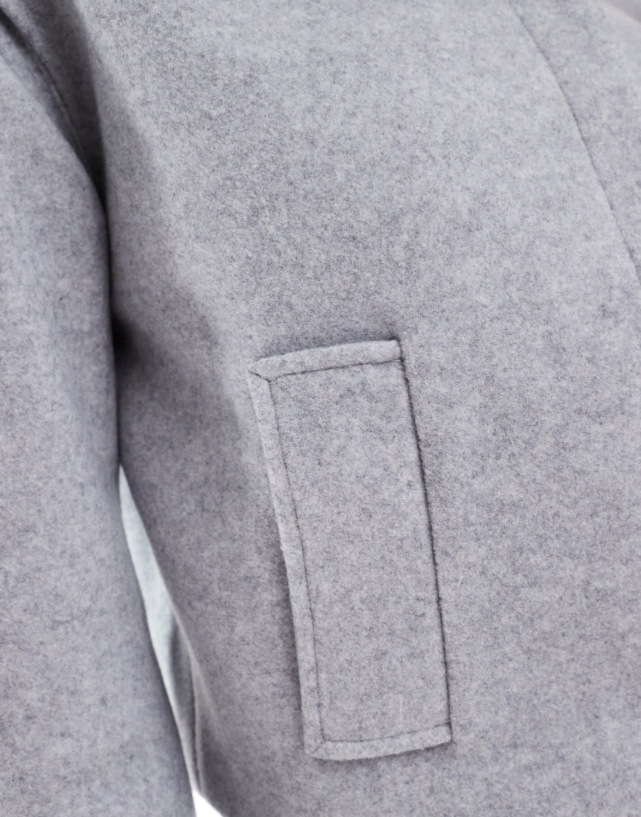 Pretty Lavish cropped boxy jacket in grey