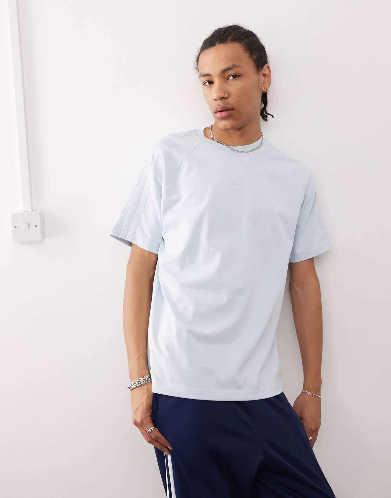 adidas Originals Premium Essentials t-shirt in blue