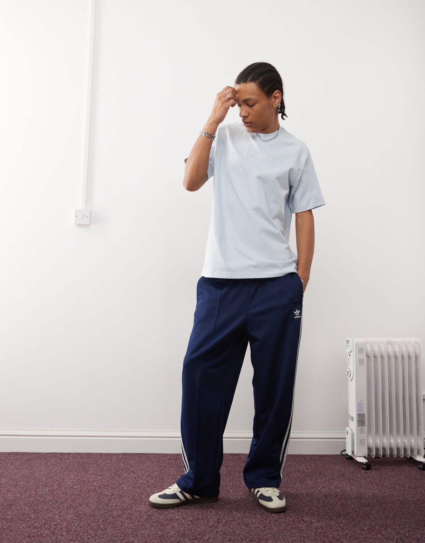 adidas Originals Premium Essentials t-shirt in blue