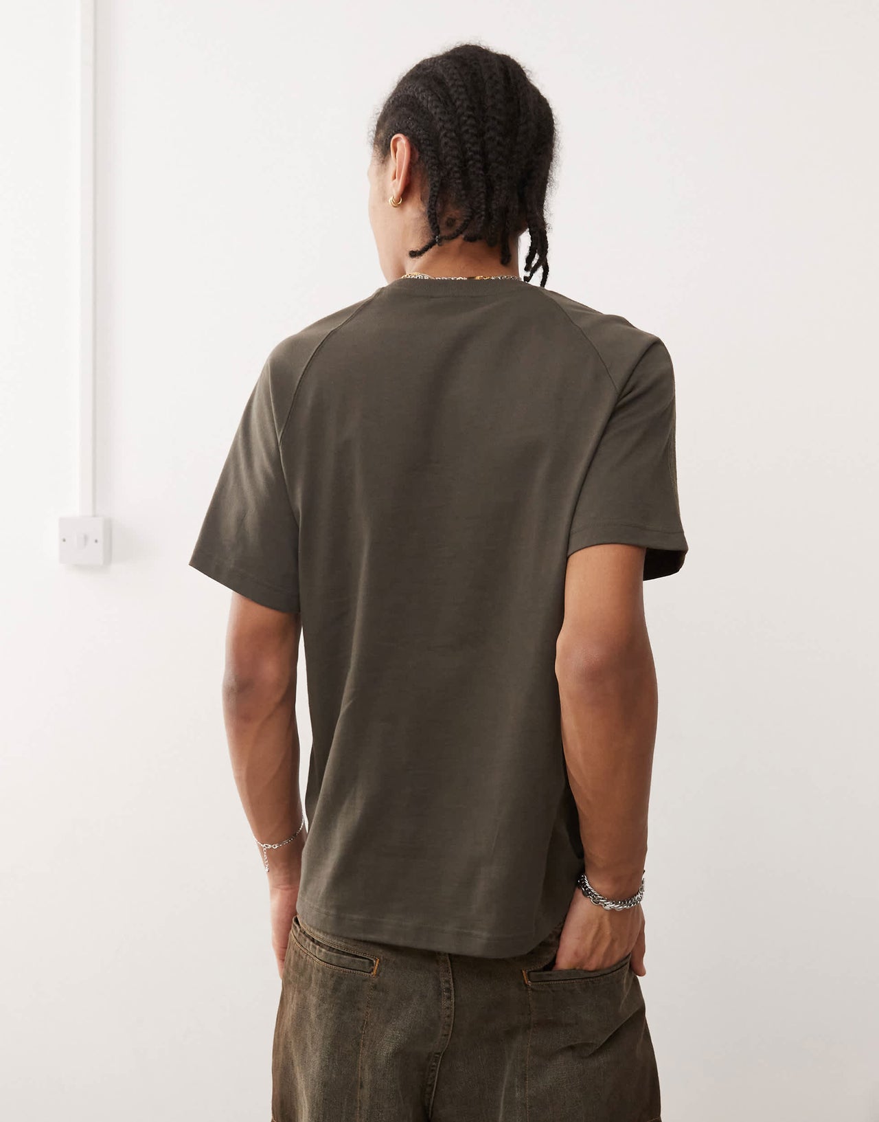adidas Originals Premium Essentials t-shirt in khaki