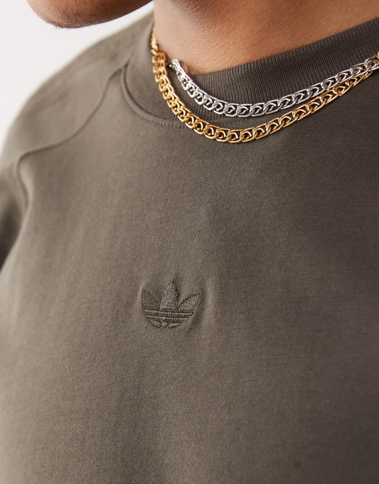 adidas Originals Premium Essentials t-shirt in khaki