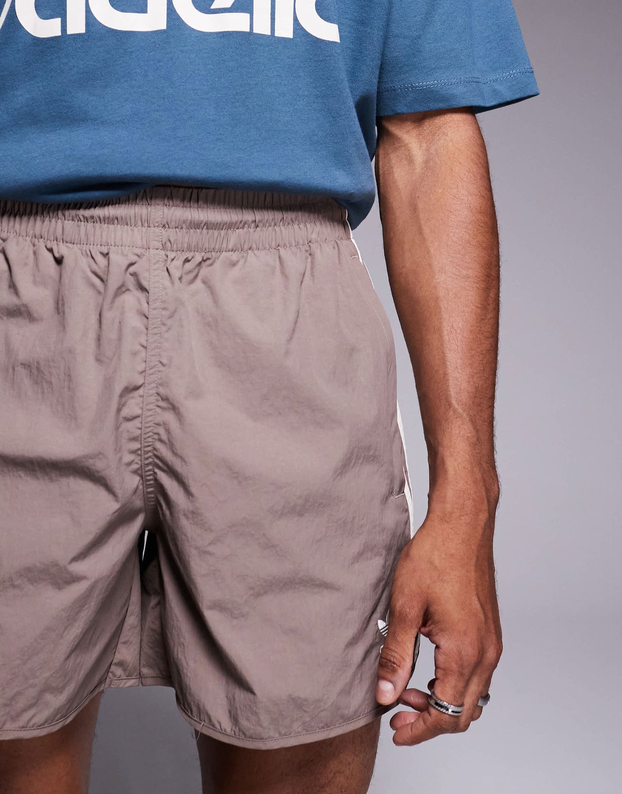 adidas Originals Adicolor Sprinter Shorts in brown