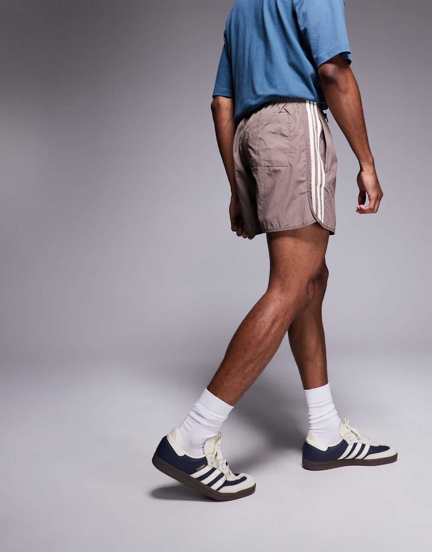 adidas Originals Adicolor Sprinter Shorts in brown